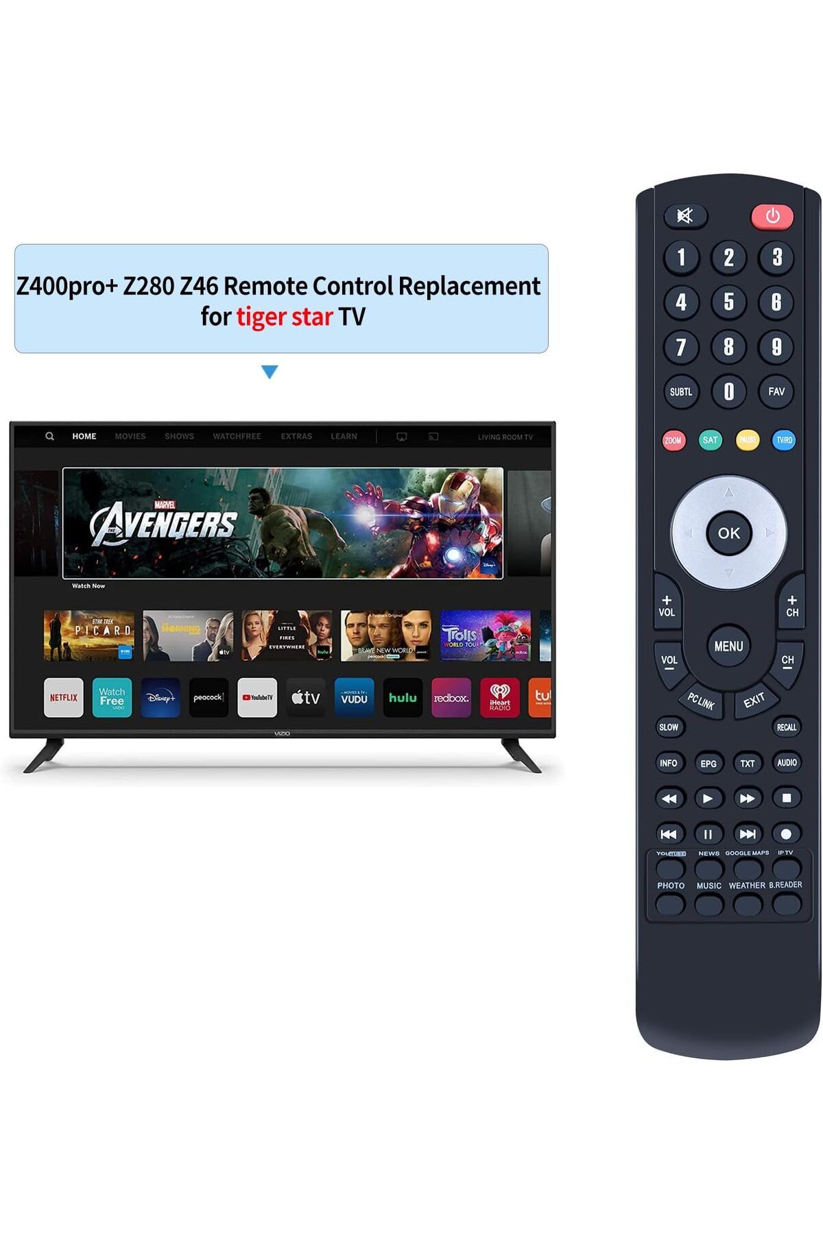 erorex-Voice Multi Function Smart Tv Remote Control For Sasmung Bn59 01185A Bn59 01185K Bn59 01185F 2