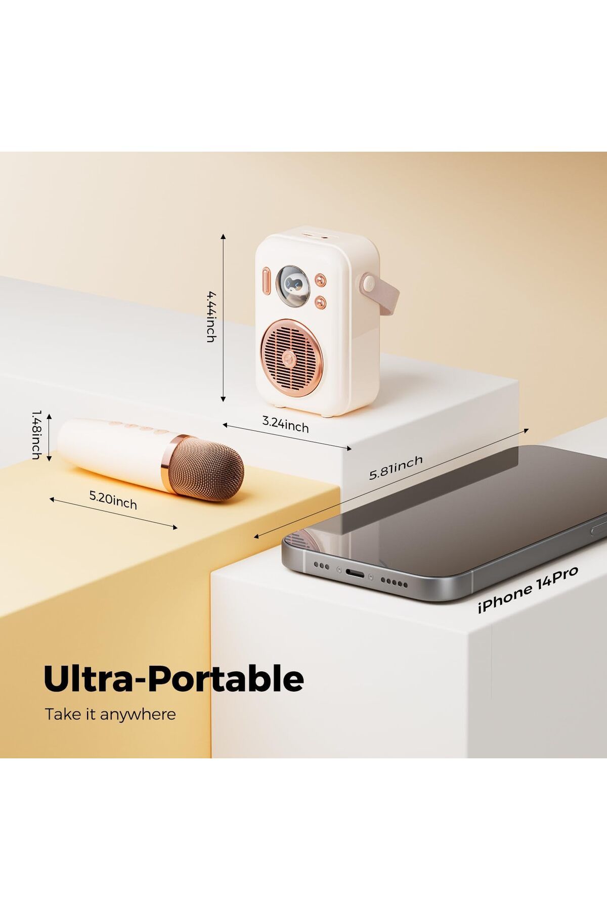 erorex-Microphone Bluetooth Pairing Double Mark Duet Ktv Singing Mode Original Singing Can Be Switched 7