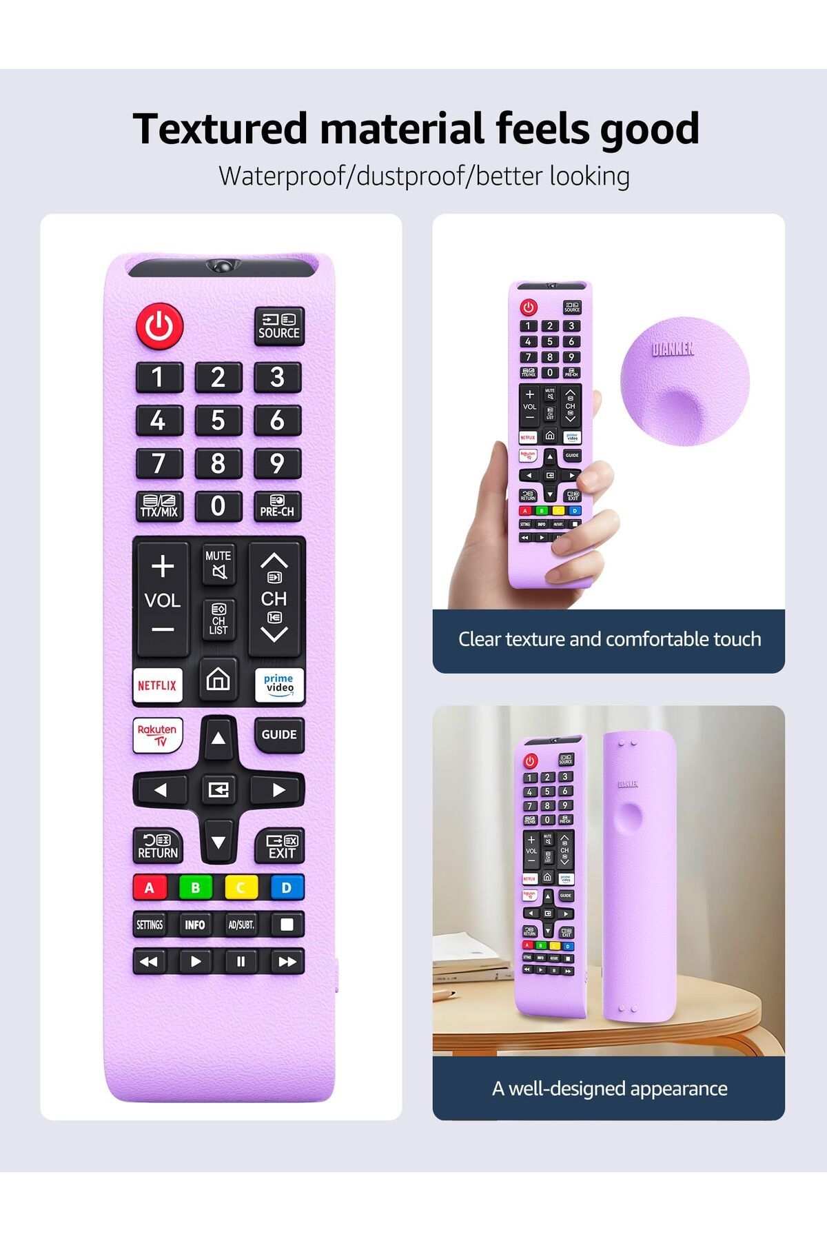 erorex-Bn59 01185B Bn59 01185G Rmctph1Ap1 Replacement Remote Control With Voice Touchpad For Samsung Lcd 5