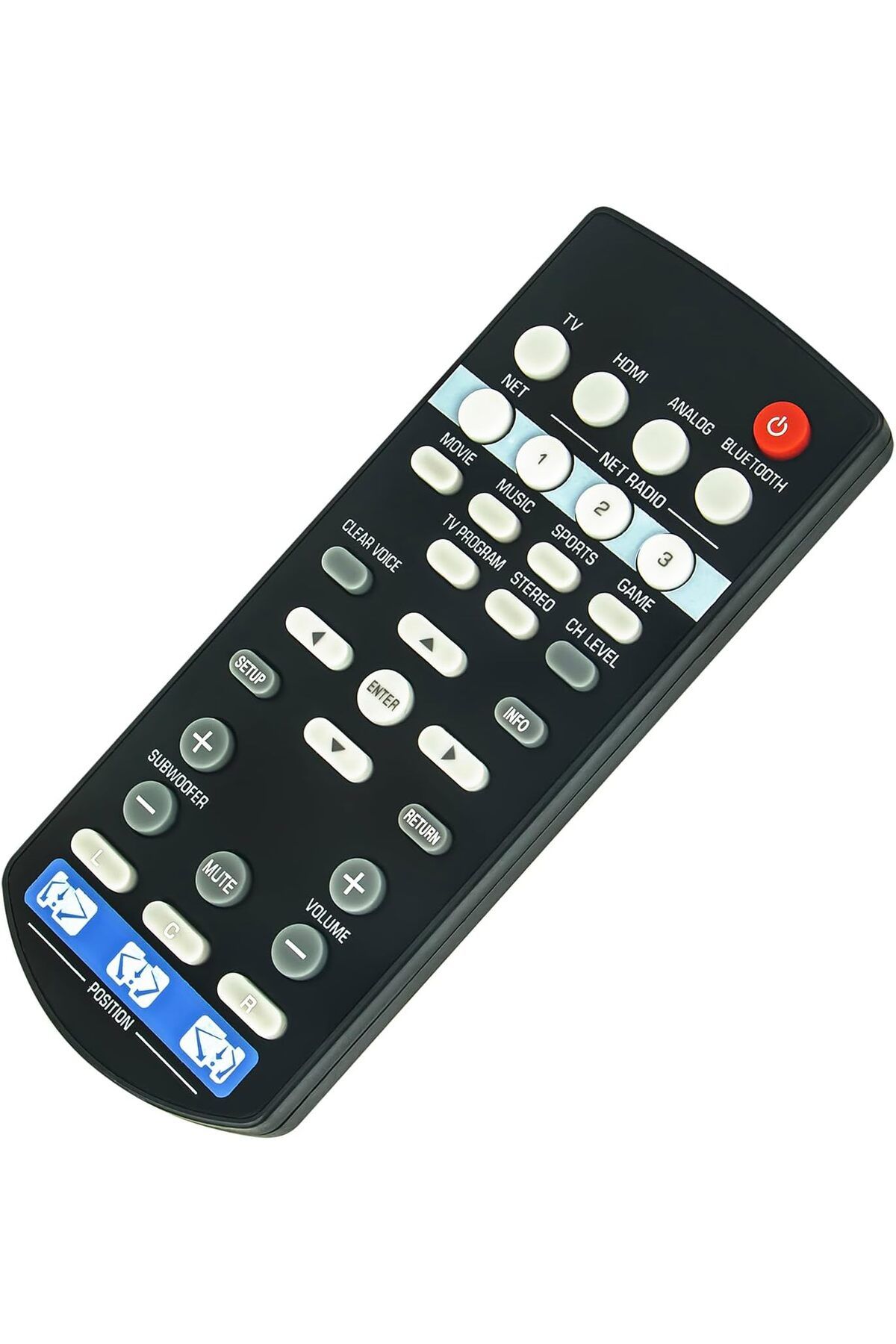 erorex-Tr621 Replaced Remote Control Fit For Retekess Tr621 Cd And Cassette Player Combo Portable Boombox 5