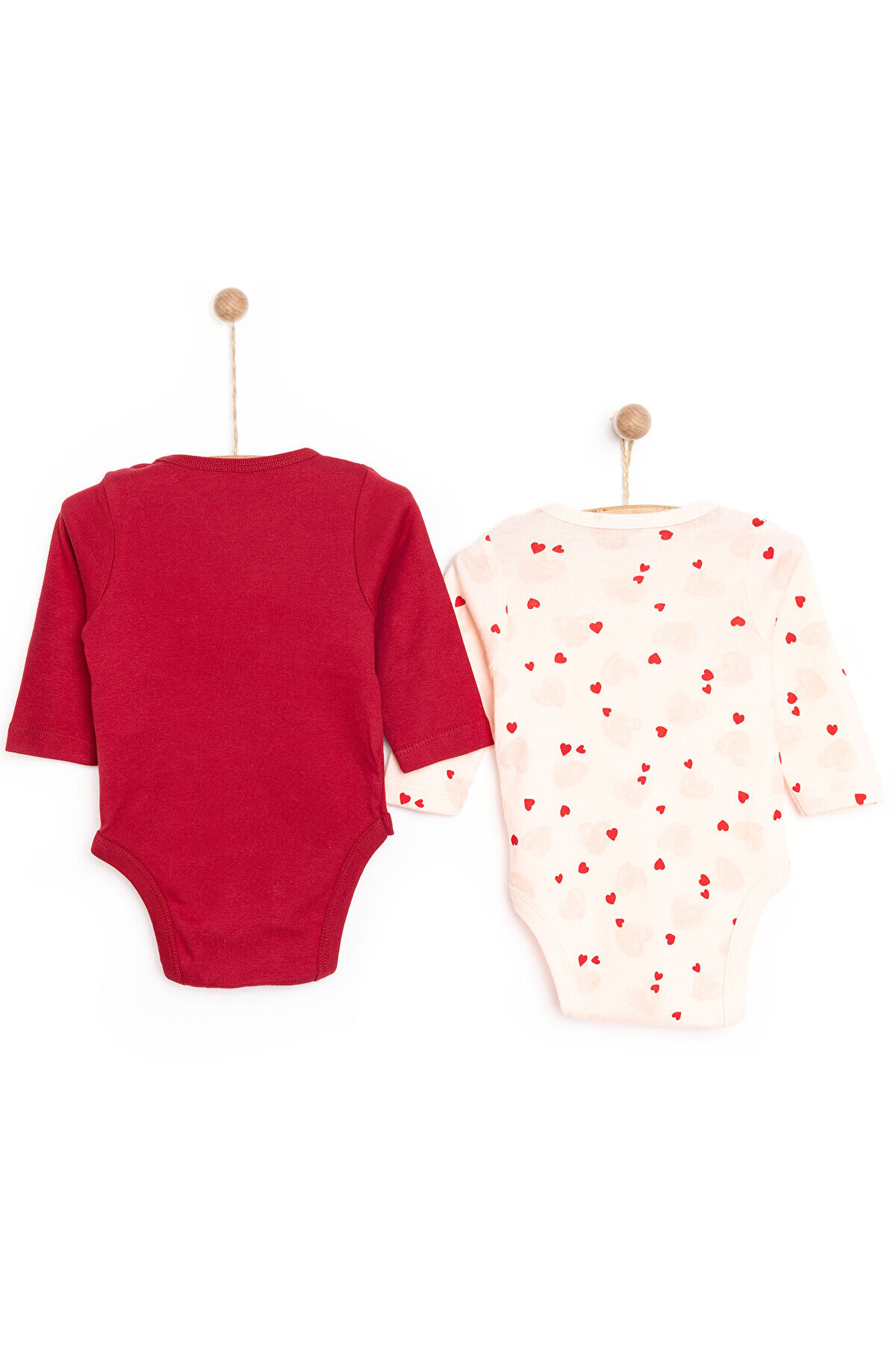 ebebek Hello Baby HelloBaby Kız 2li Uzun Kol Body Kız Bebek fotoğrafı 2 (önizleme)