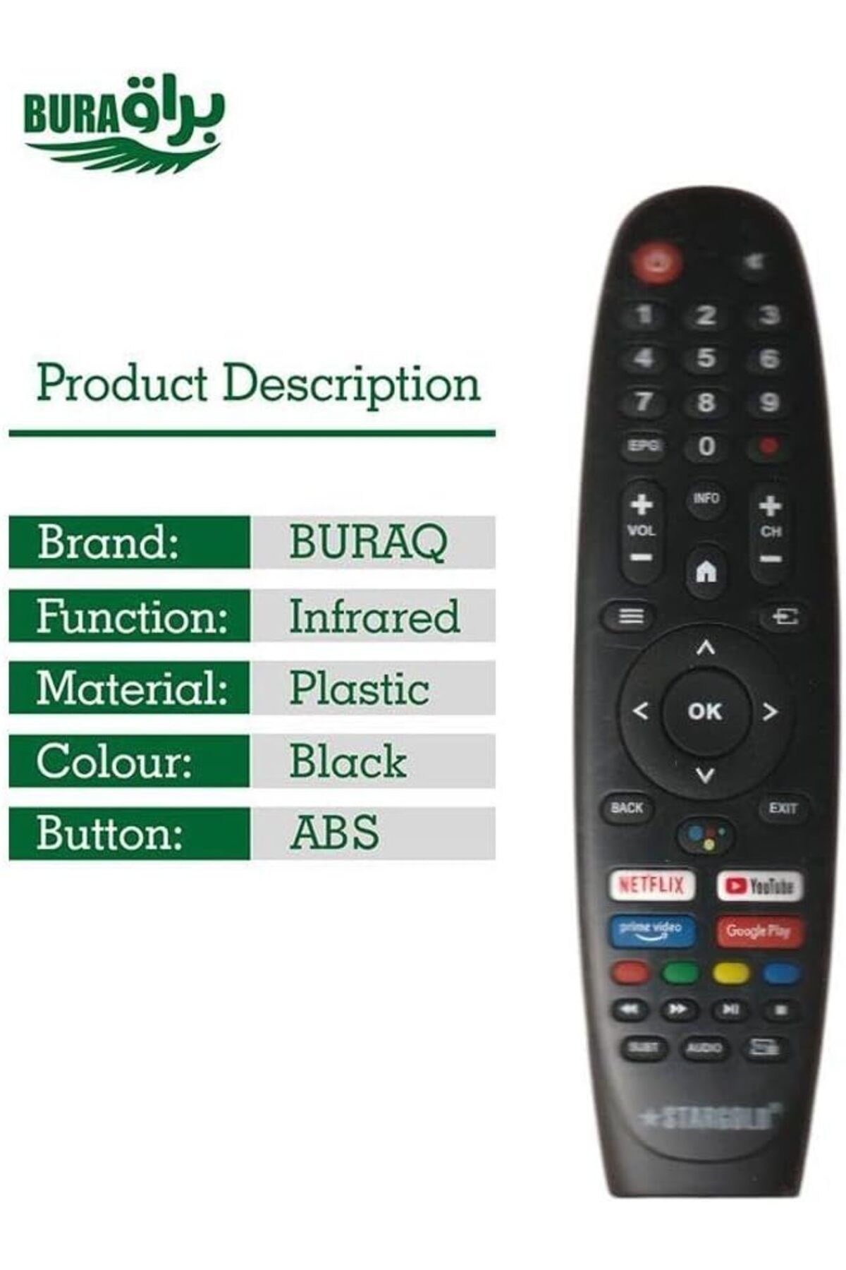 erorex-جهاز تحكم عن بعد بديل لتلفزيون Tcl الذكي Rc802N، مناسب لتلفزيون Tcl الذكي LCD LED L50E3800Fs 2