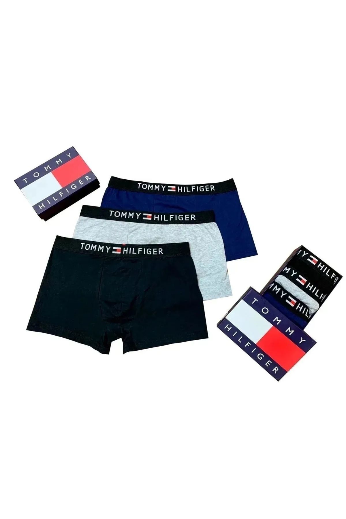 Tommy Hilfiger Sport _TommyHilfiger Erkek Boxer Set 3Lü