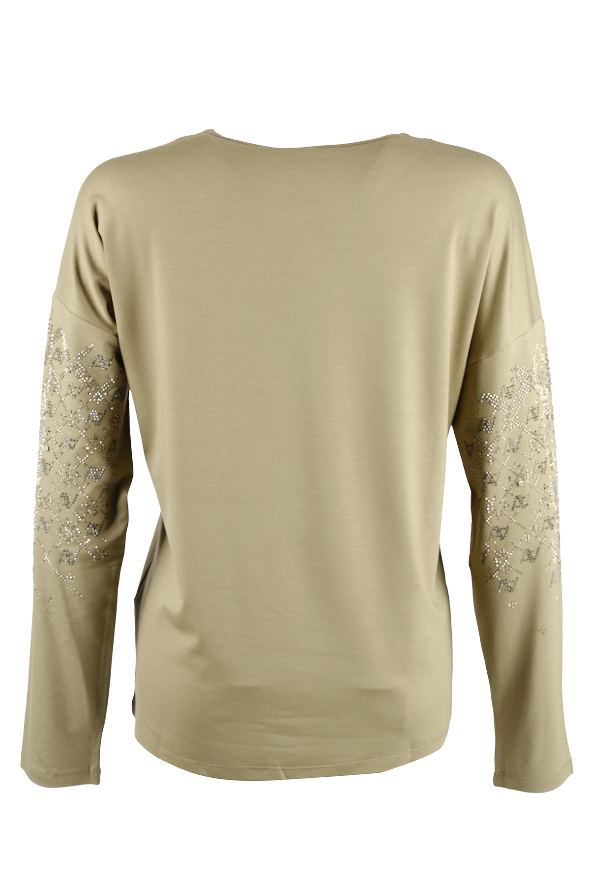 Vedi-Women's Blouse - Vd4082 a More Solid Style with Mod. 6