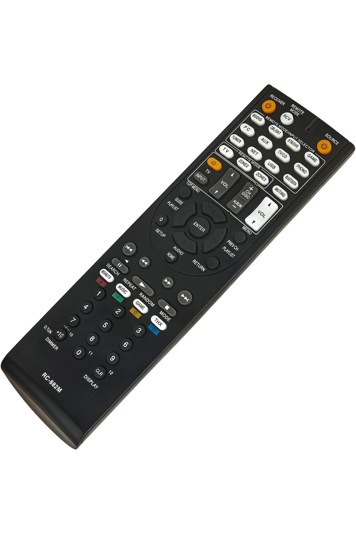 erorex-Rc5504D Replaced Remote Control Fit For Supersonic Smart Led Lcd Hdtv Sc 1511 Sc 1311 Rc5504D Sc 5