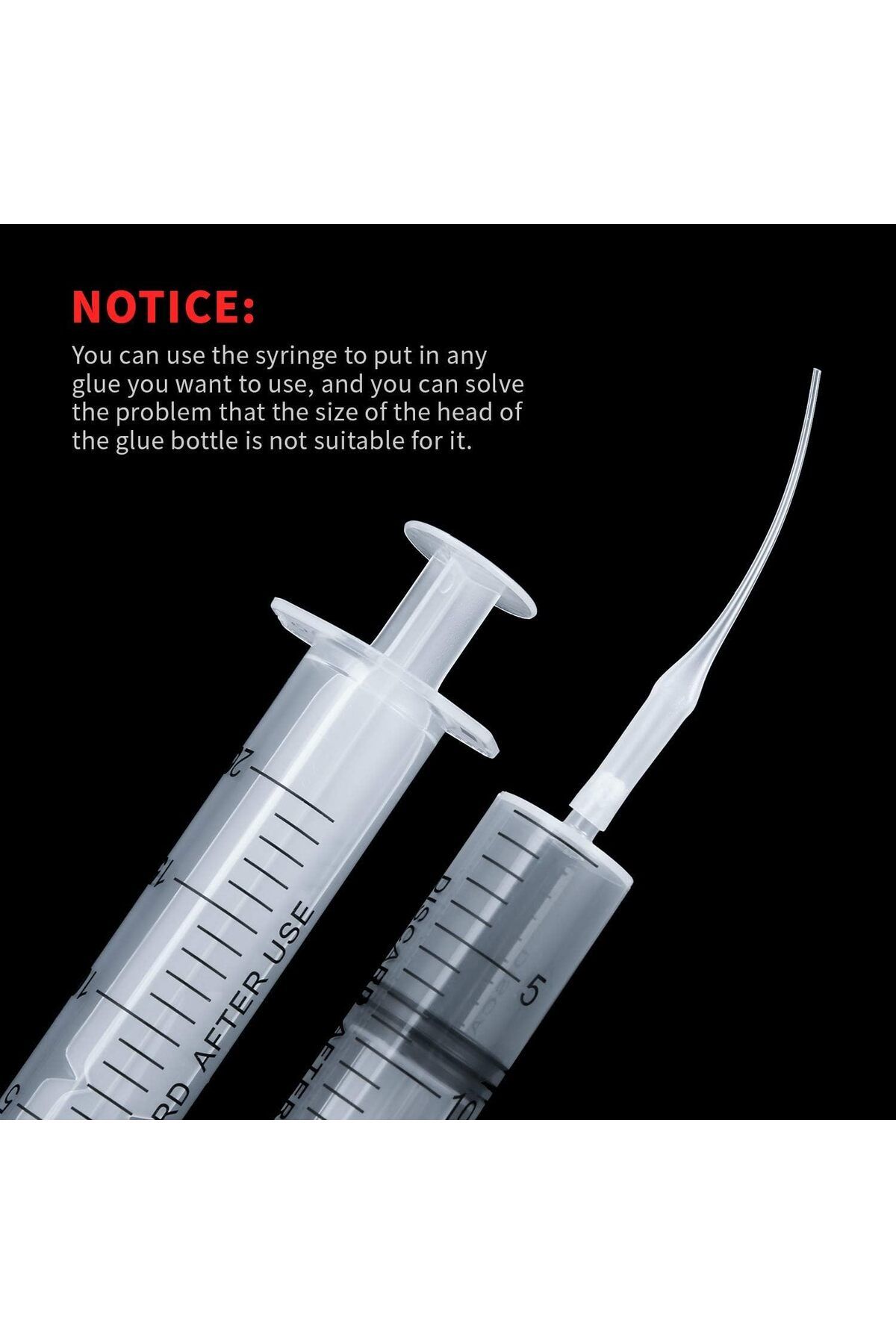 erorex-أطراف غراء دقيقة، أطراف زجاجة غراء بلاستيكية، أداة تمديد غراء، أداة تطبيق دقيقة لمختبر الحرف اليدوية للهواة 2