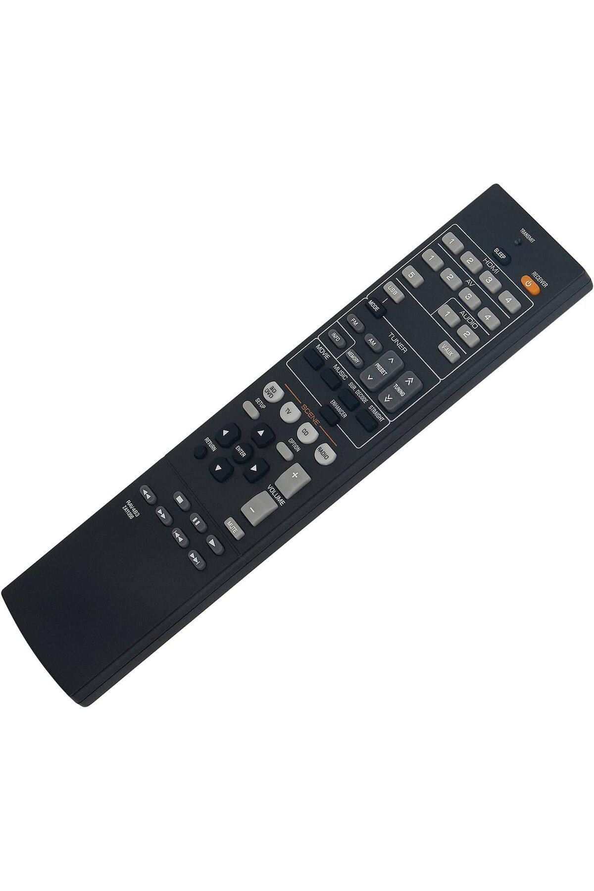 erorex-Replaced Rav491 Zf30320 Remote Control Compatible Withyamaha Home Audio Receiver Rx V375F Rx V375H 5