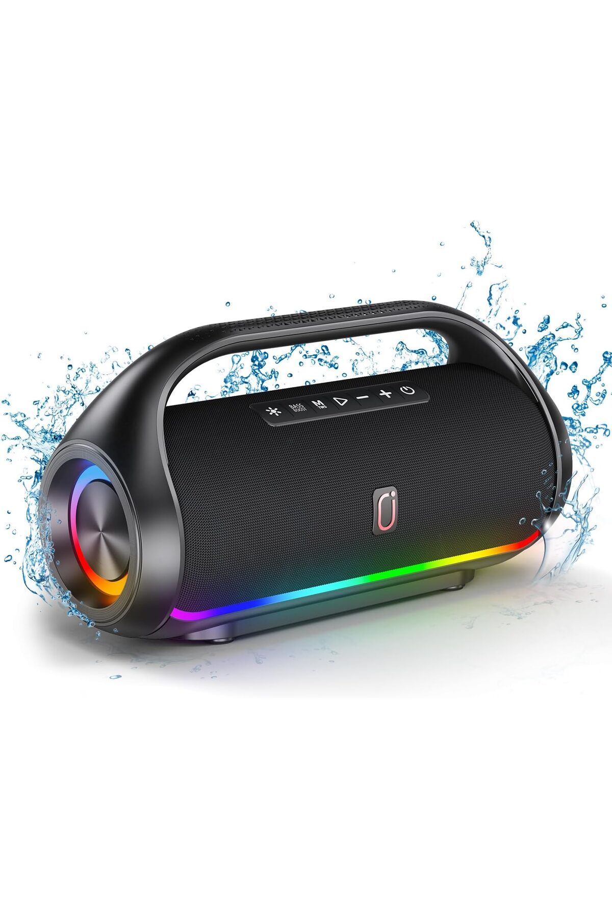 erorex-Speaker With Mic System For Singing Portable Bluetooth Speakers With Dazzling Light And 2 Wireless 1