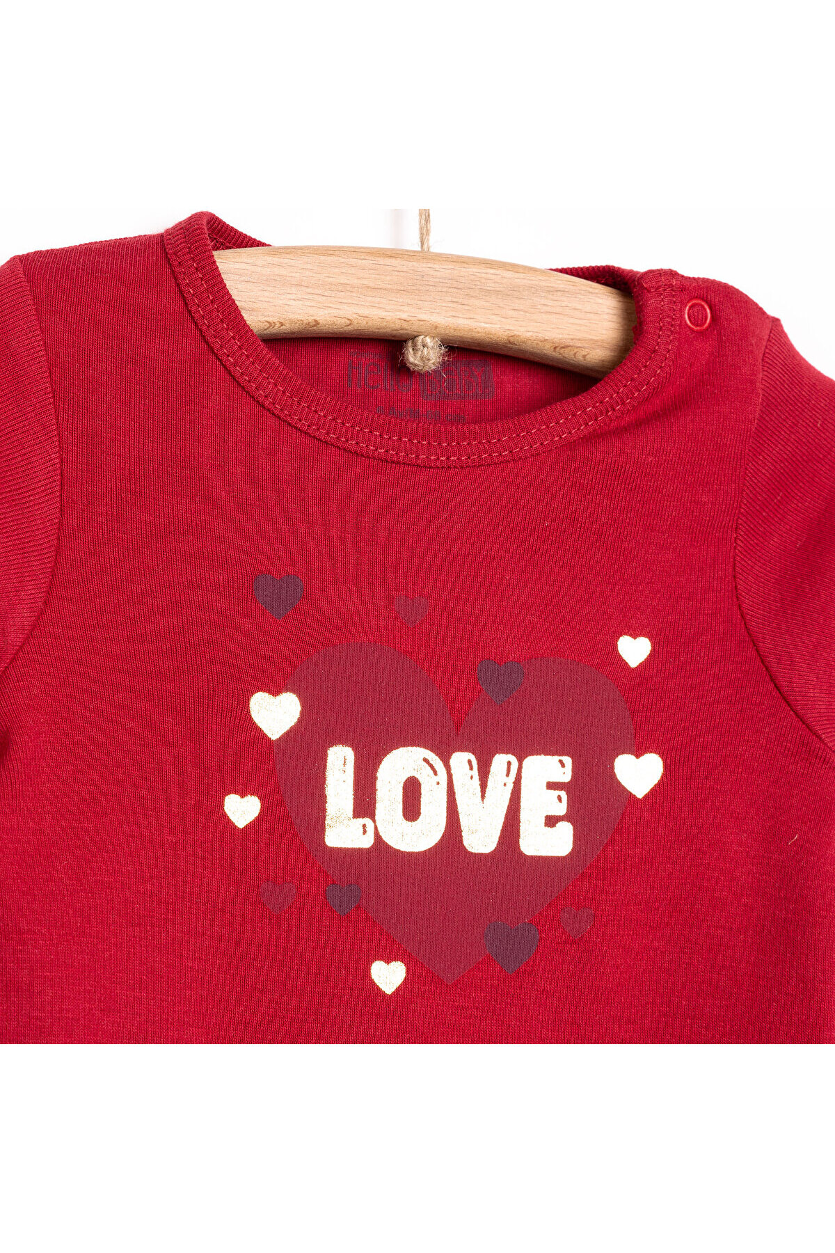 ebebek Hello Baby HelloBaby Kız 2li Uzun Kol Body Kız Bebek fotoğrafı 3 (önizleme)