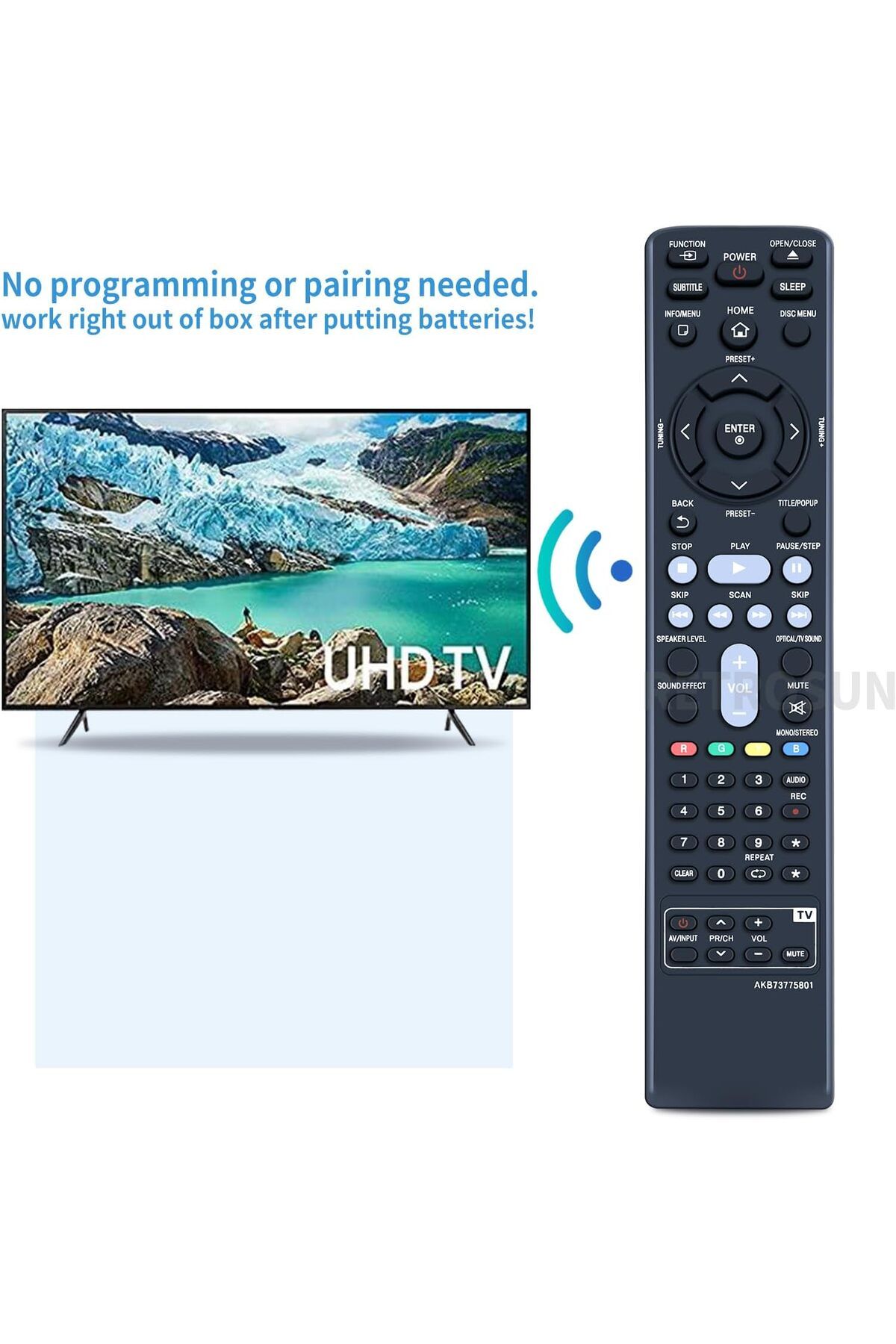 erorex-Rc901V Fmr1 Voice Remote Control Replacement Fit For Tcl Smart Lcd Led Tvs 5