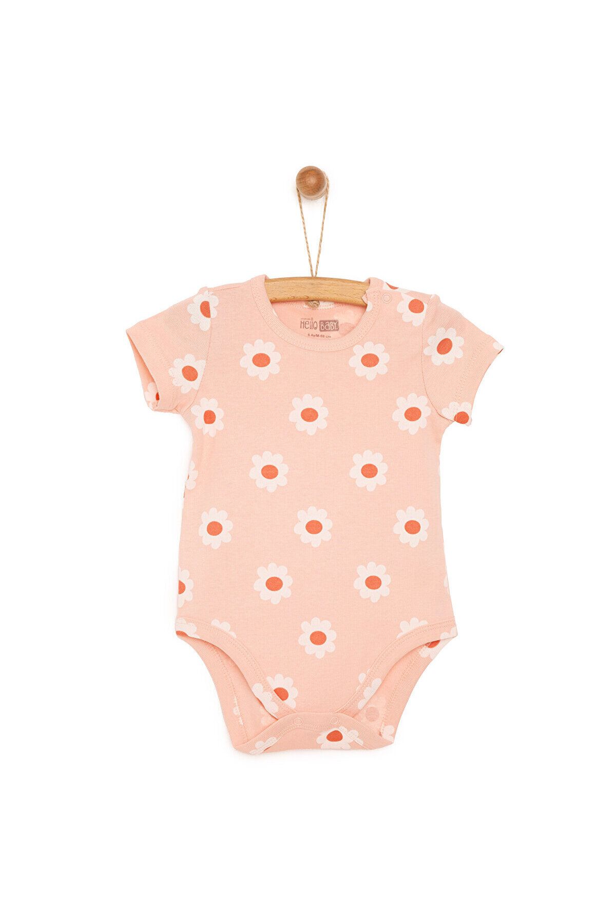 بادی دخترانه آستین کوتاه HelloBaby Girl ebebek Hello Baby