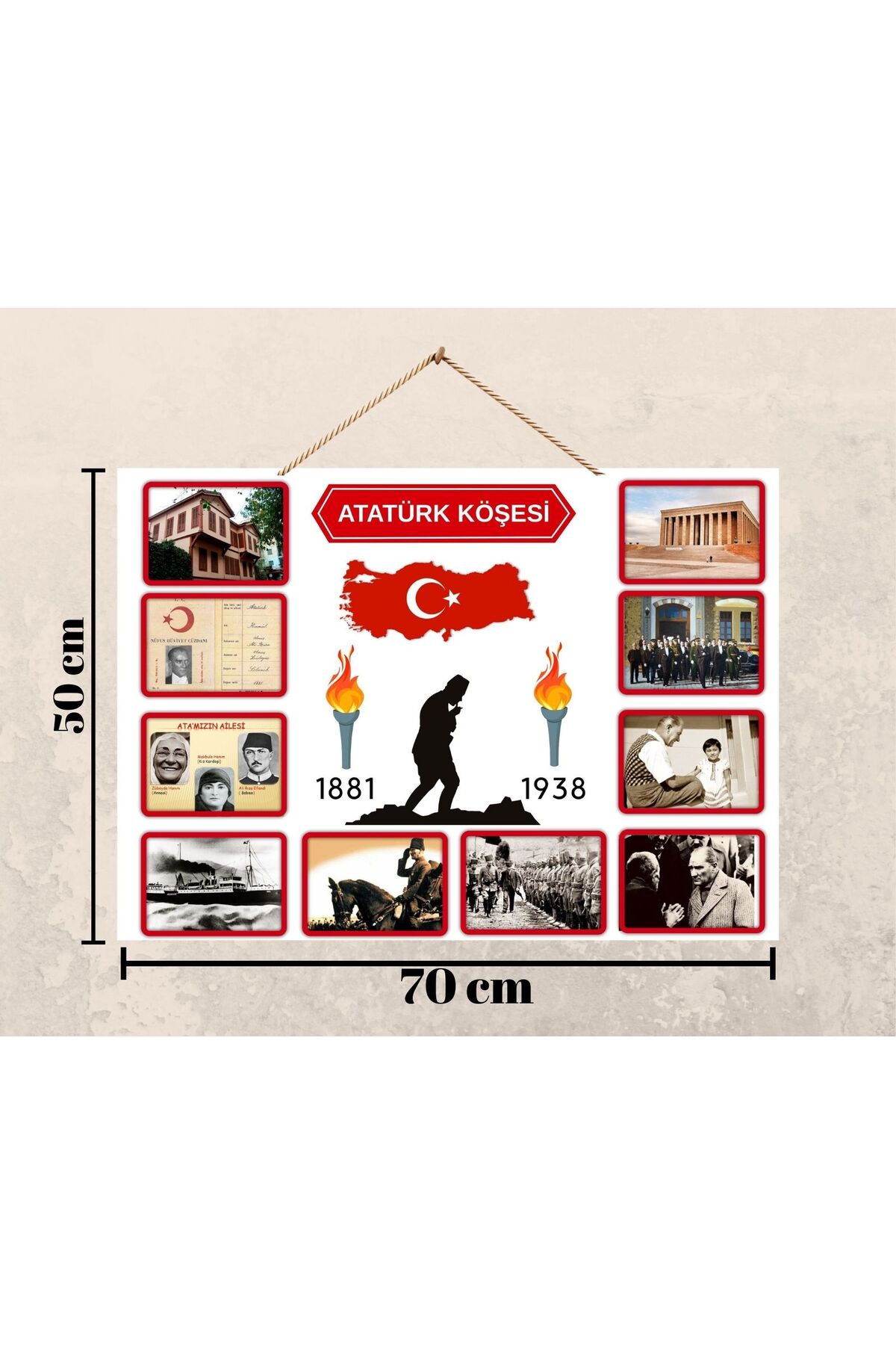 Ahşap Atatürk Köşesi