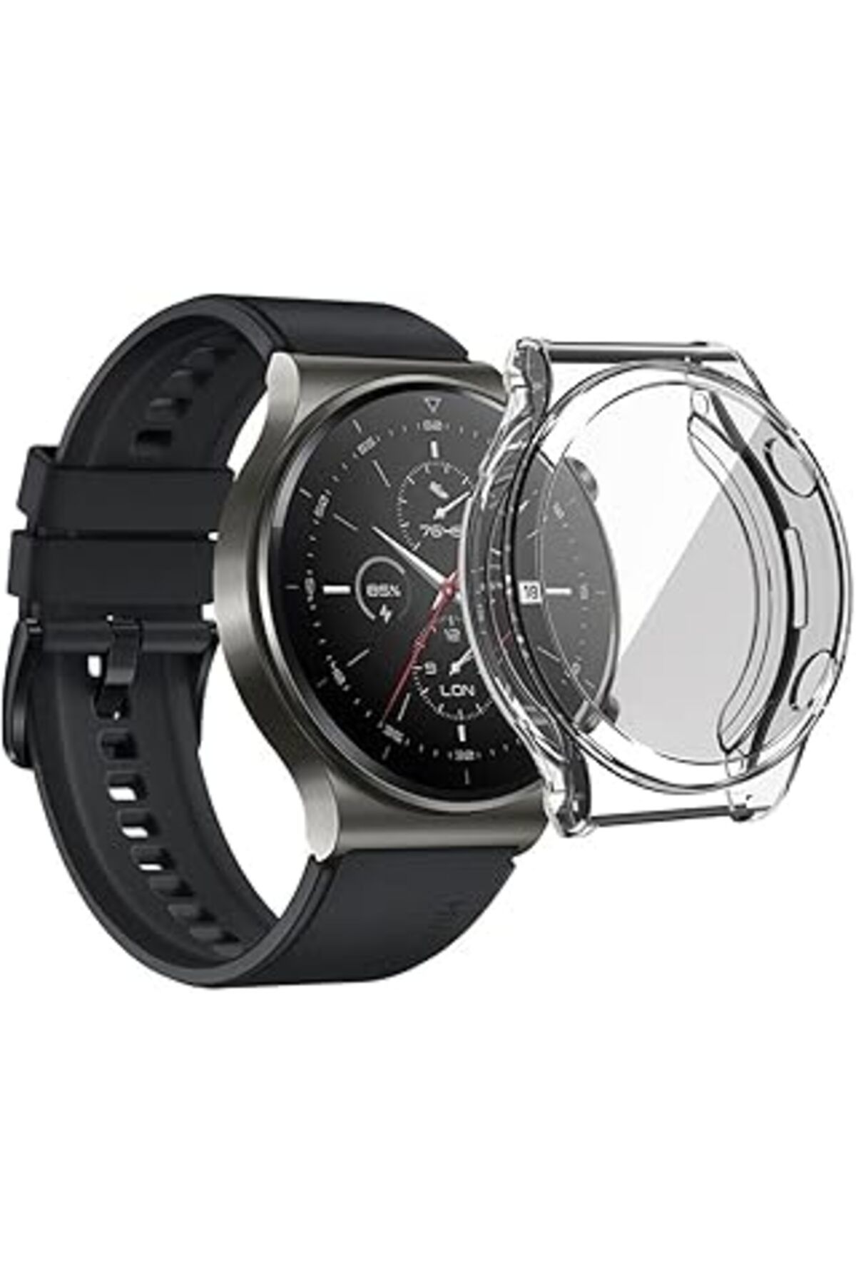 Pazarcan 43Mm Silikon Ekran Koruyucu Şeffaf