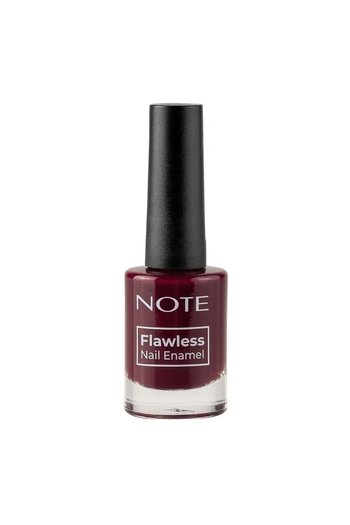 Note Cosmetics Note Nail Flawless Oje 11 Bordo