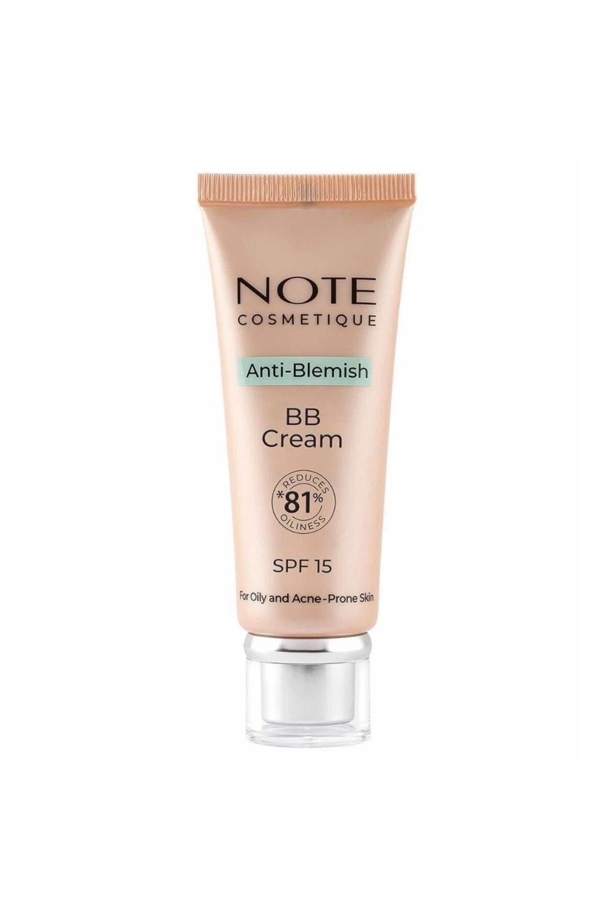 Note Cosmetics Note Anti-Blemish Akneye Yatkın Ciltler SPF 15 BB Krem 30ml No:04