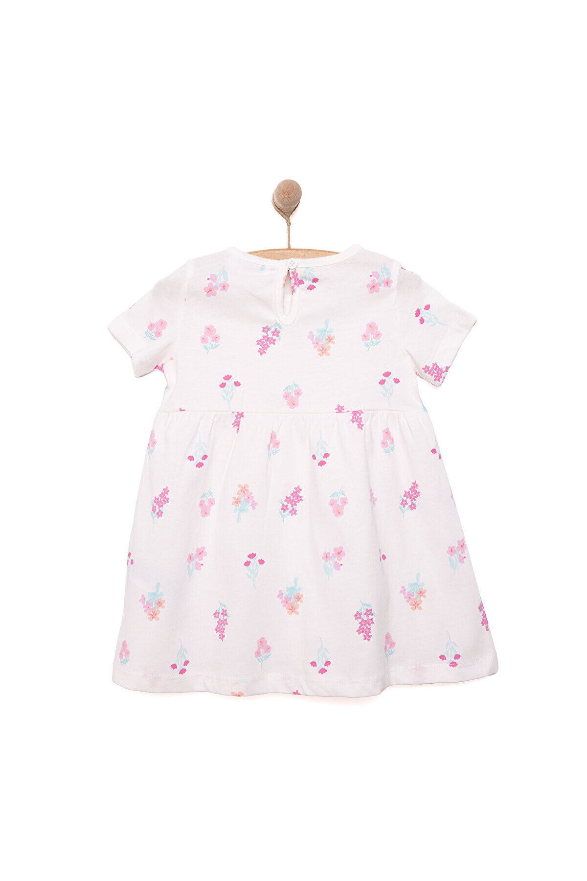 ebebek Hello Baby HelloBaby Basic Kız Çiçek Desenli Elbise Kız Bebek fotoğrafı 2 (önizleme)