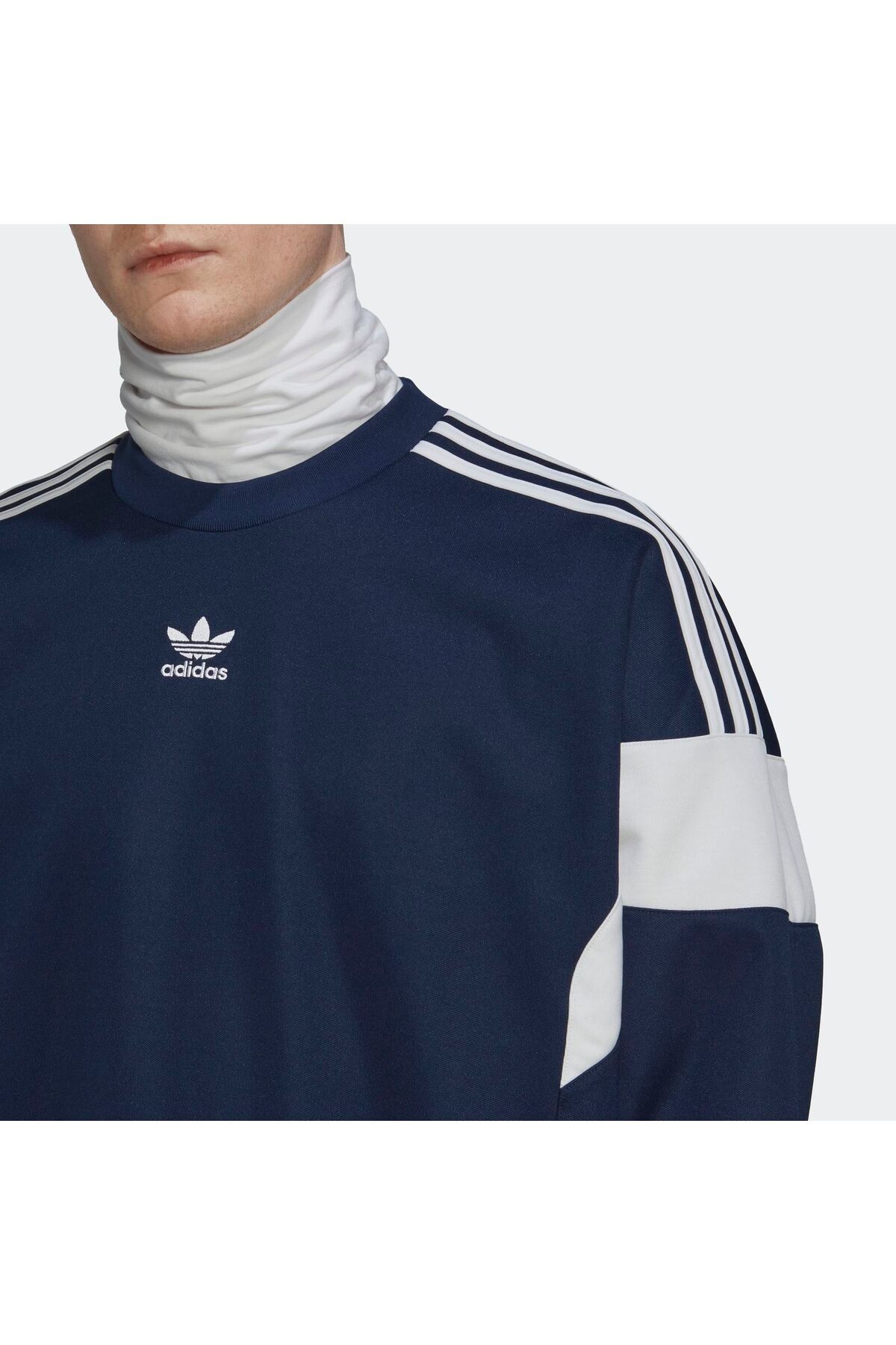 adidas-Bluza ADIDAS pentru barbati CUTLINE CREW - HN6116 5