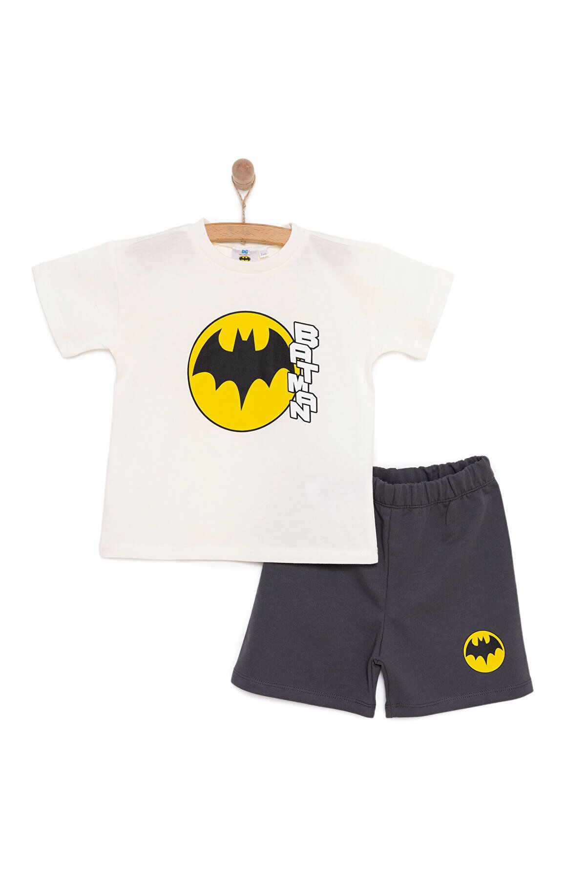 تی شرت پسرانه بتمن-شورت نوزاد پسر DC COMICS