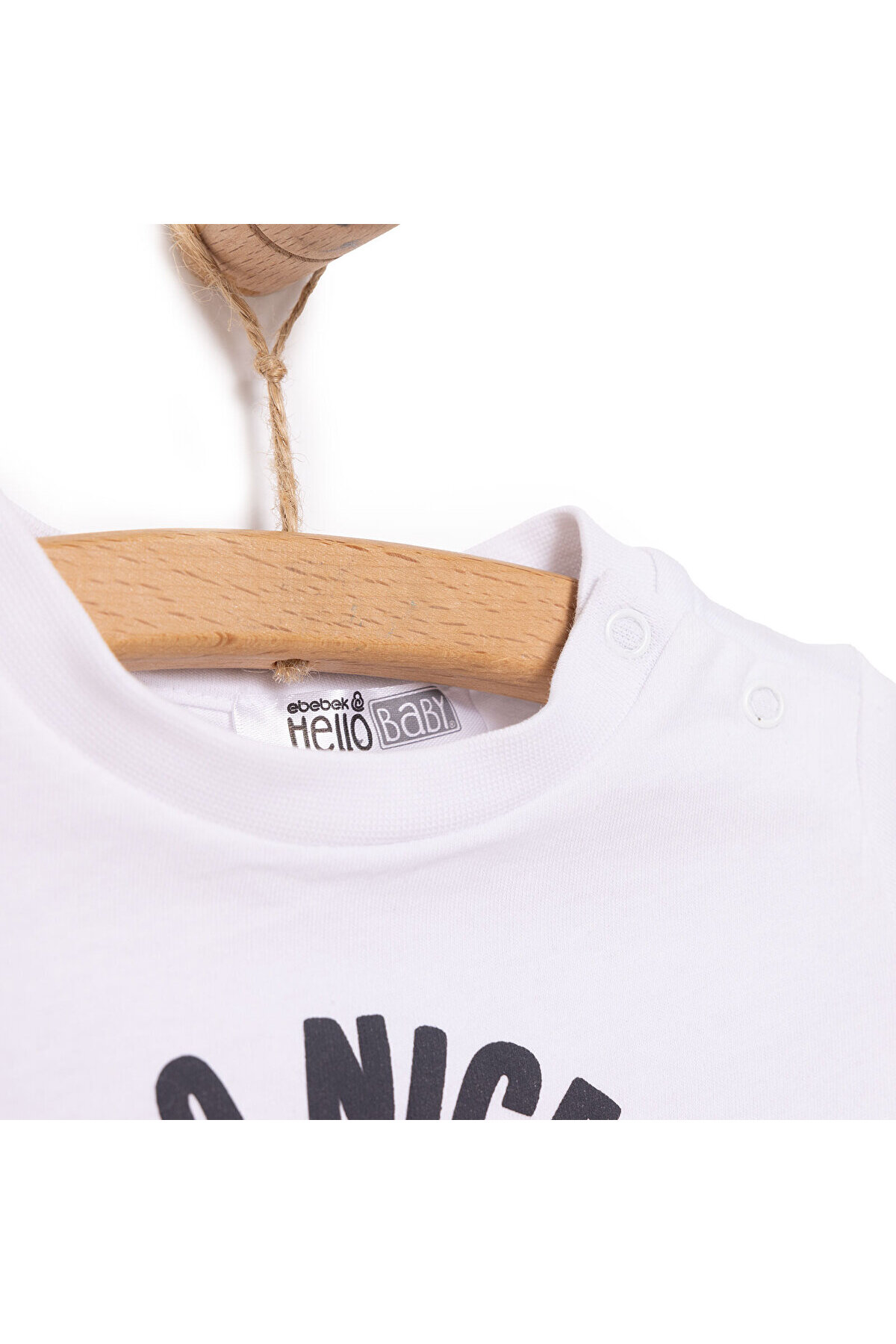 ebebek Hello Baby HelloBaby Basic Erkek Futboll Baskılı Şortlu Takım Erkek Bebek fotoğrafı 2 (önizleme)