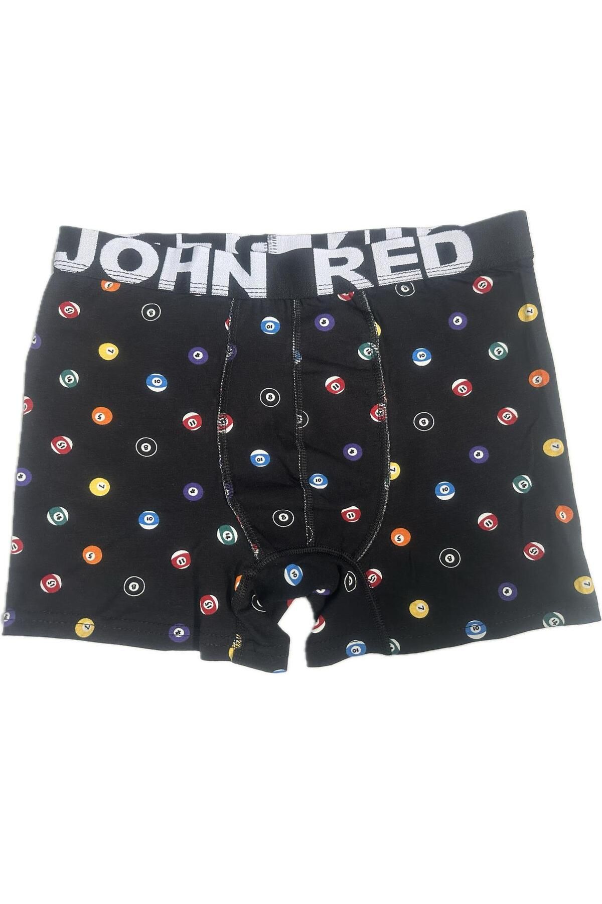 John Red Likralı Penye Boxer