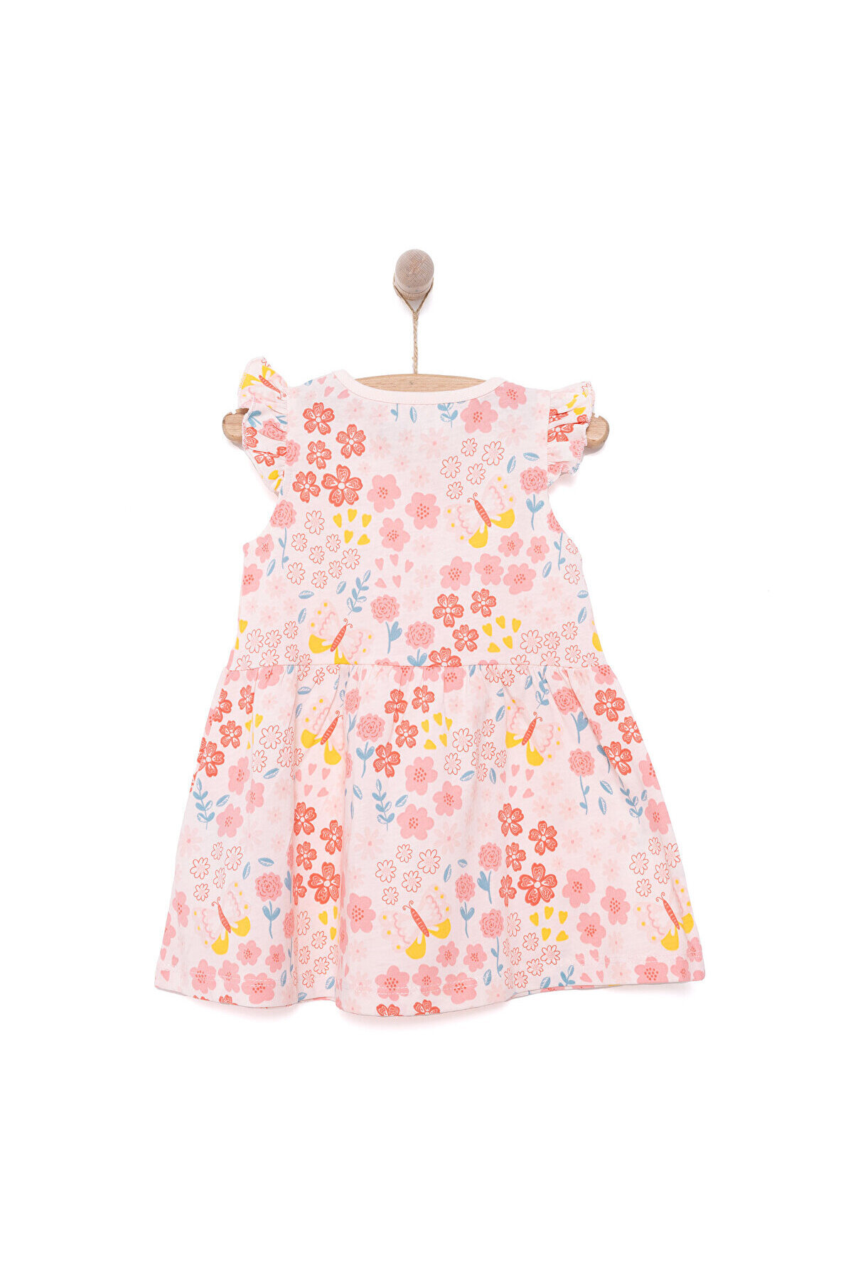 ebebek Hello Baby HelloBaby Basic Kız Çiçek Desenli Elbise Kız Bebek fotoğrafı 2 (önizleme)