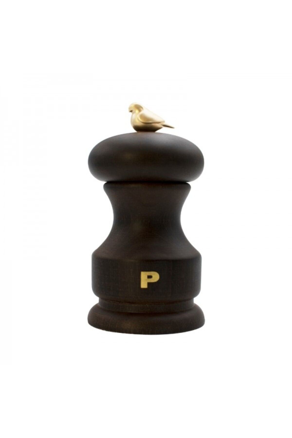 Bisetti-Pepper mill, Bird Walnut, 11 cm 1