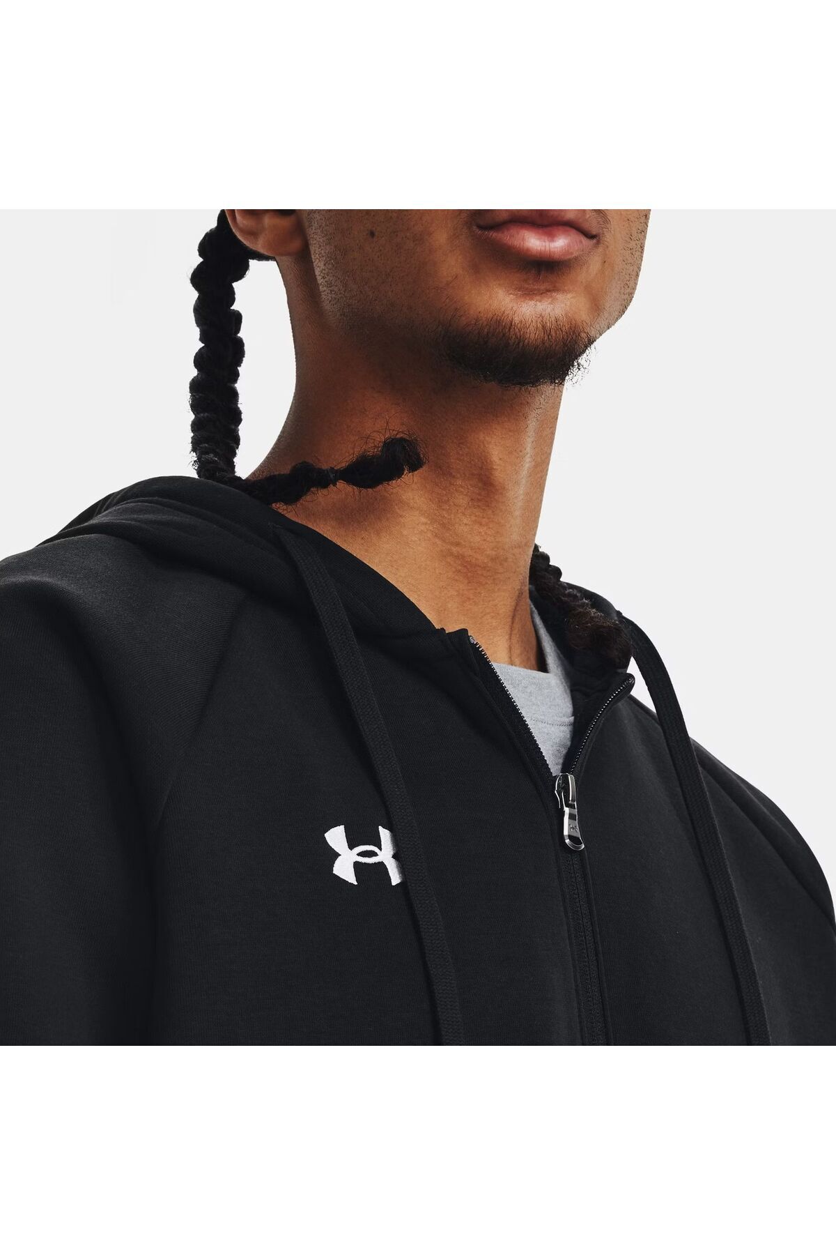 Under Armour-Hanorac UNDER ARMOUR pentru barbati RIVAL FLEECE FZ HOODIE - 1379767001 6
