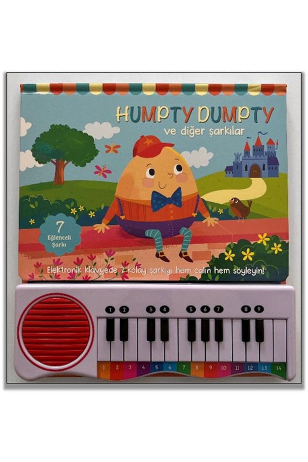 Uçan Fil Yayınları İlk Piyano Kitabım - Humpty Dumpty Ve Diğer Şarkılar