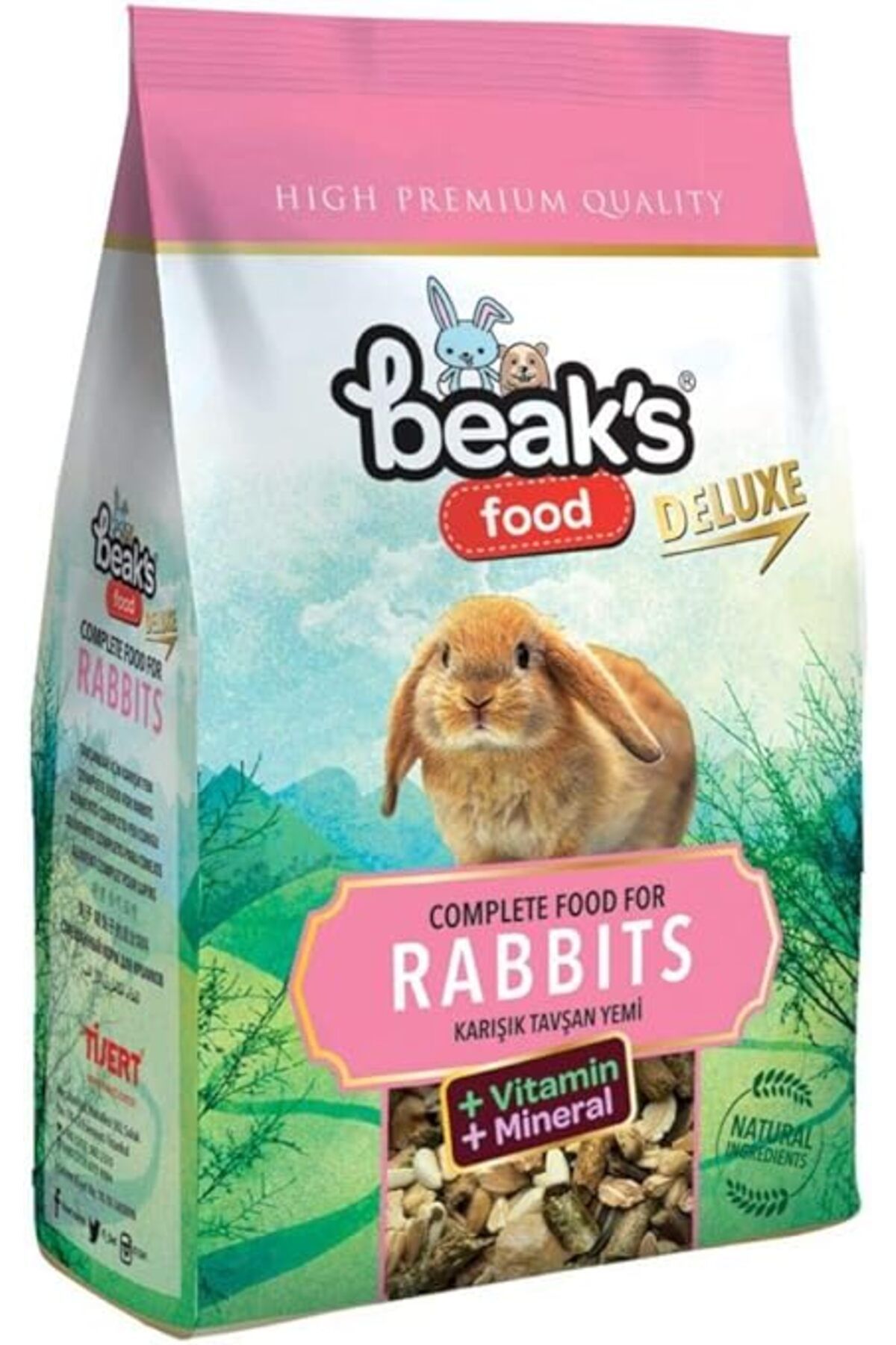 Orqinel Deluxe Tavşan Yemi Rabbıts 500 g