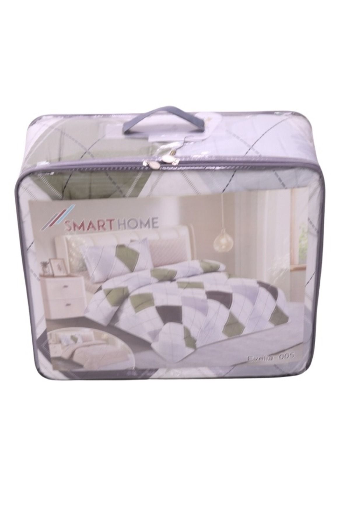 smart home-Comforter set, double-sided mattress consisting of 4 pieces, comforter 4 pieces, 100% microfiber 4