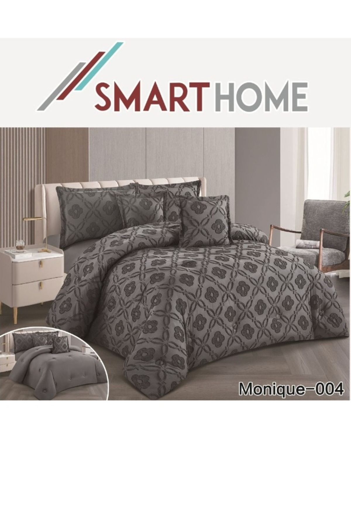 smart home-Comforter set for one person, two-sided mattress consisting of 4 pieces, comforter 4 pieces 1