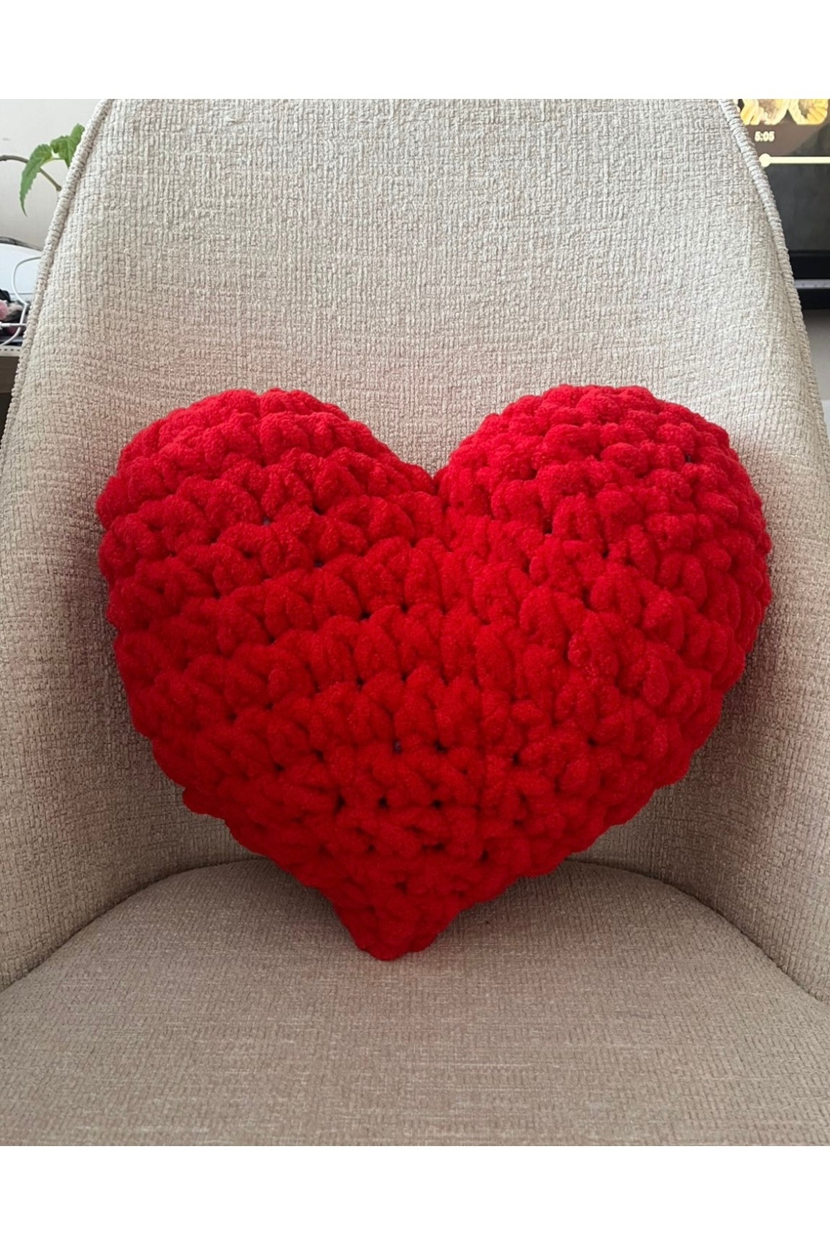 Lala kalpli Love yastık