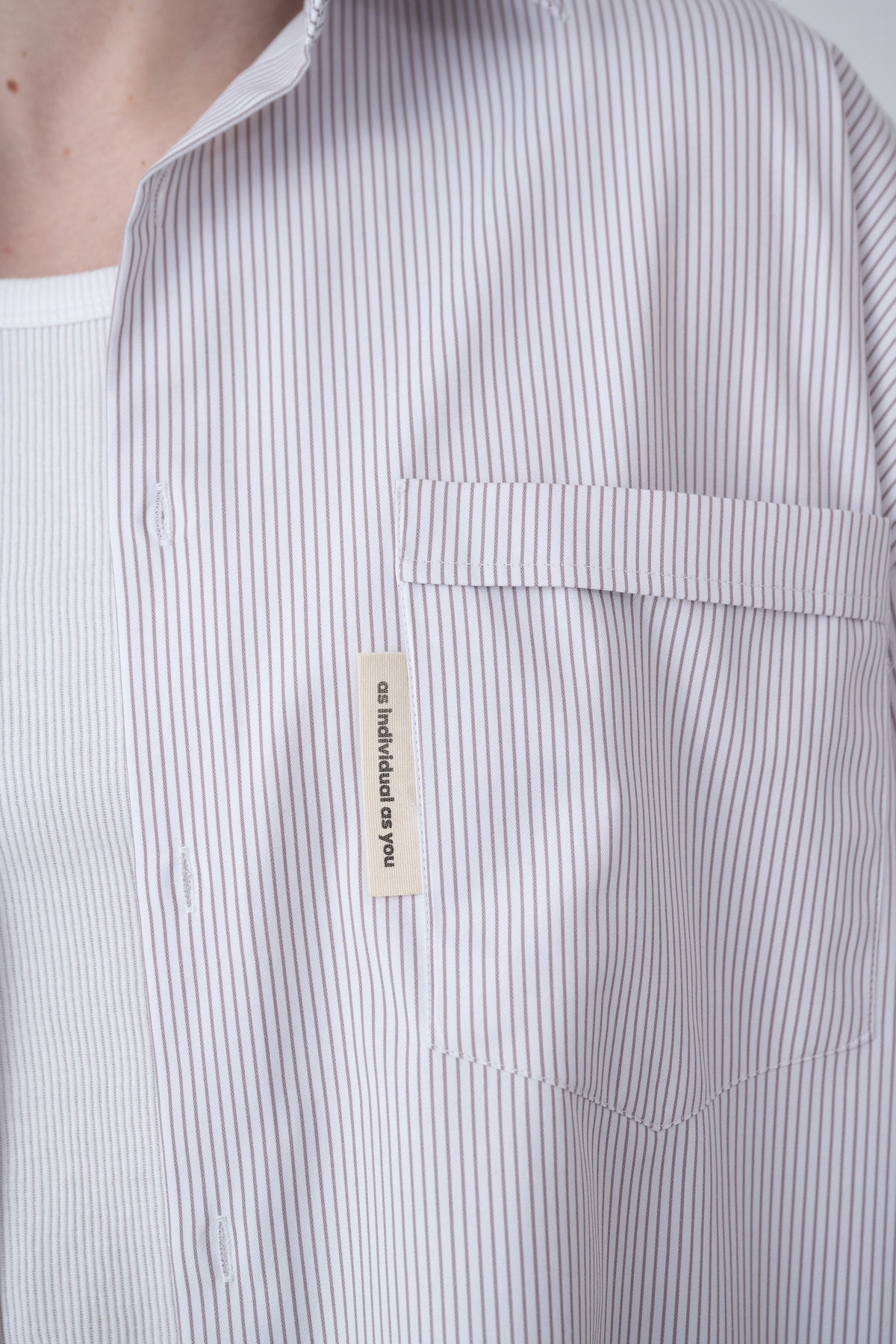 İLKCET MODA-Slim Striped Short Sleeve Men's Shirt 2
