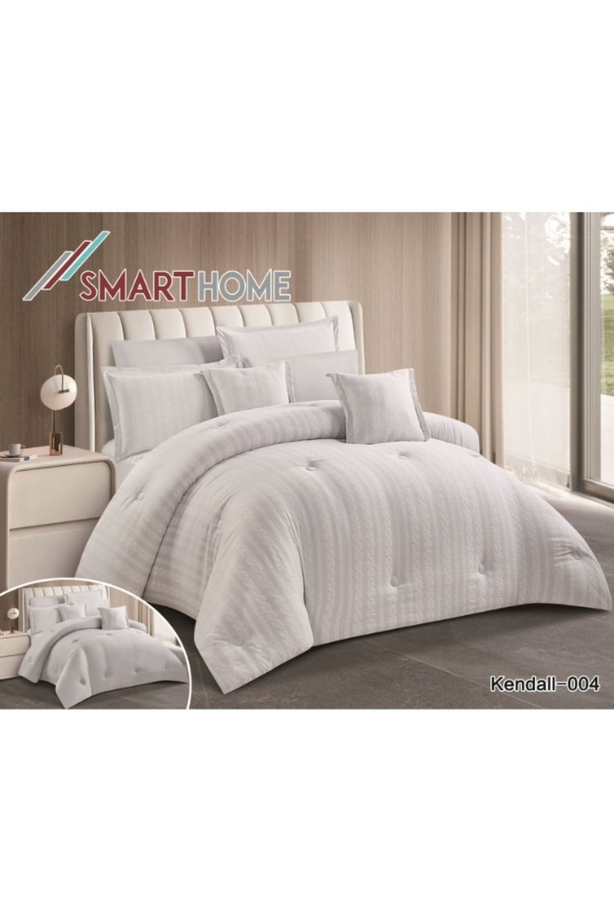 smart home-two-sided comforter set, two-sided mattress, consisting of 8 pieces, 8-piece comforter 3