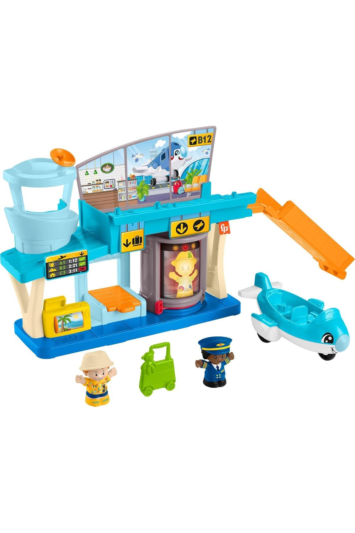 STOREMAX mrttnca Price Little People Eğlenceli Havaalanı Oyun Seti HTJ26 trndymrt 1087243