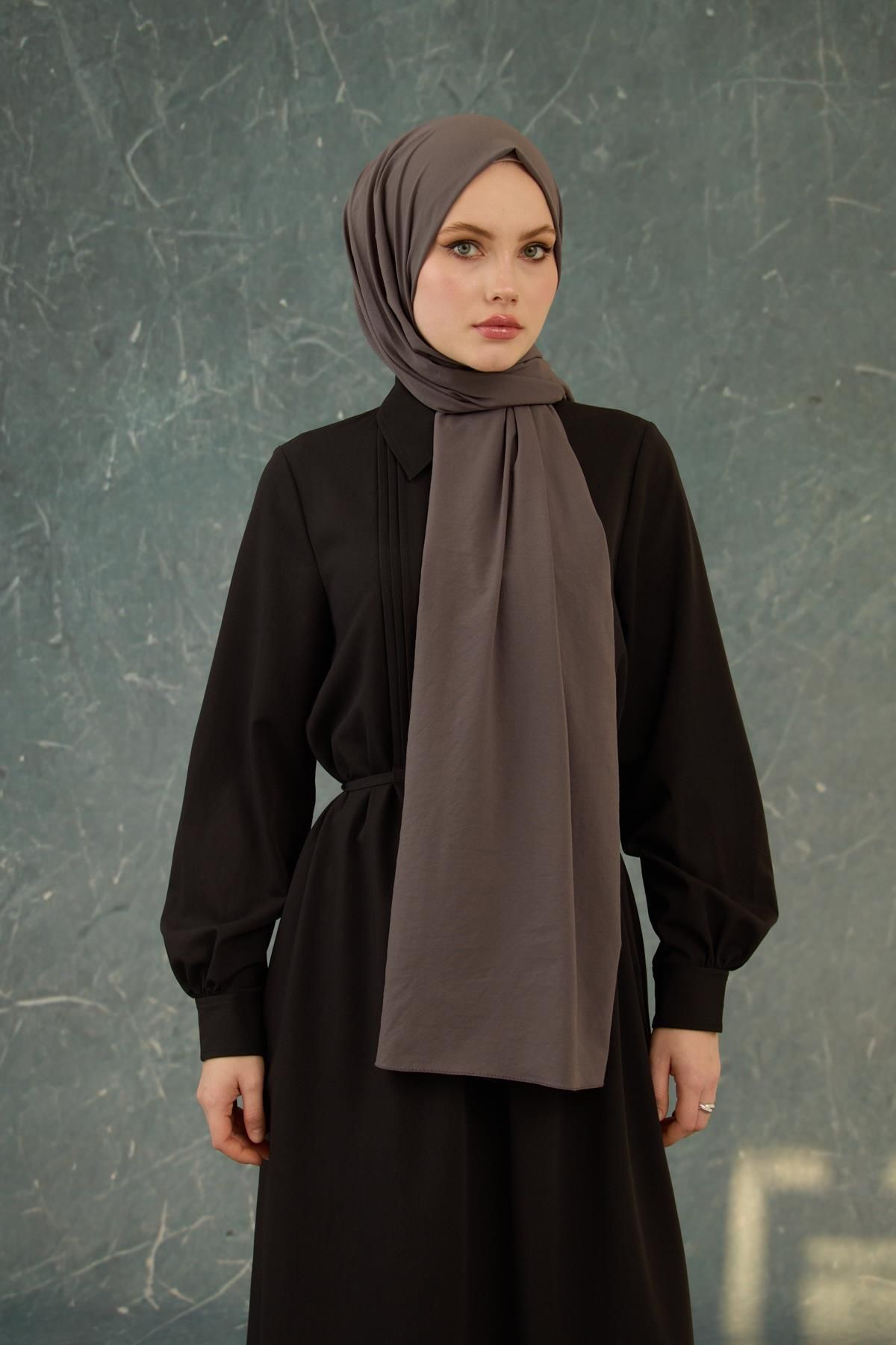 İpekhan-Dark Mink No Shawl - 10000-15 2