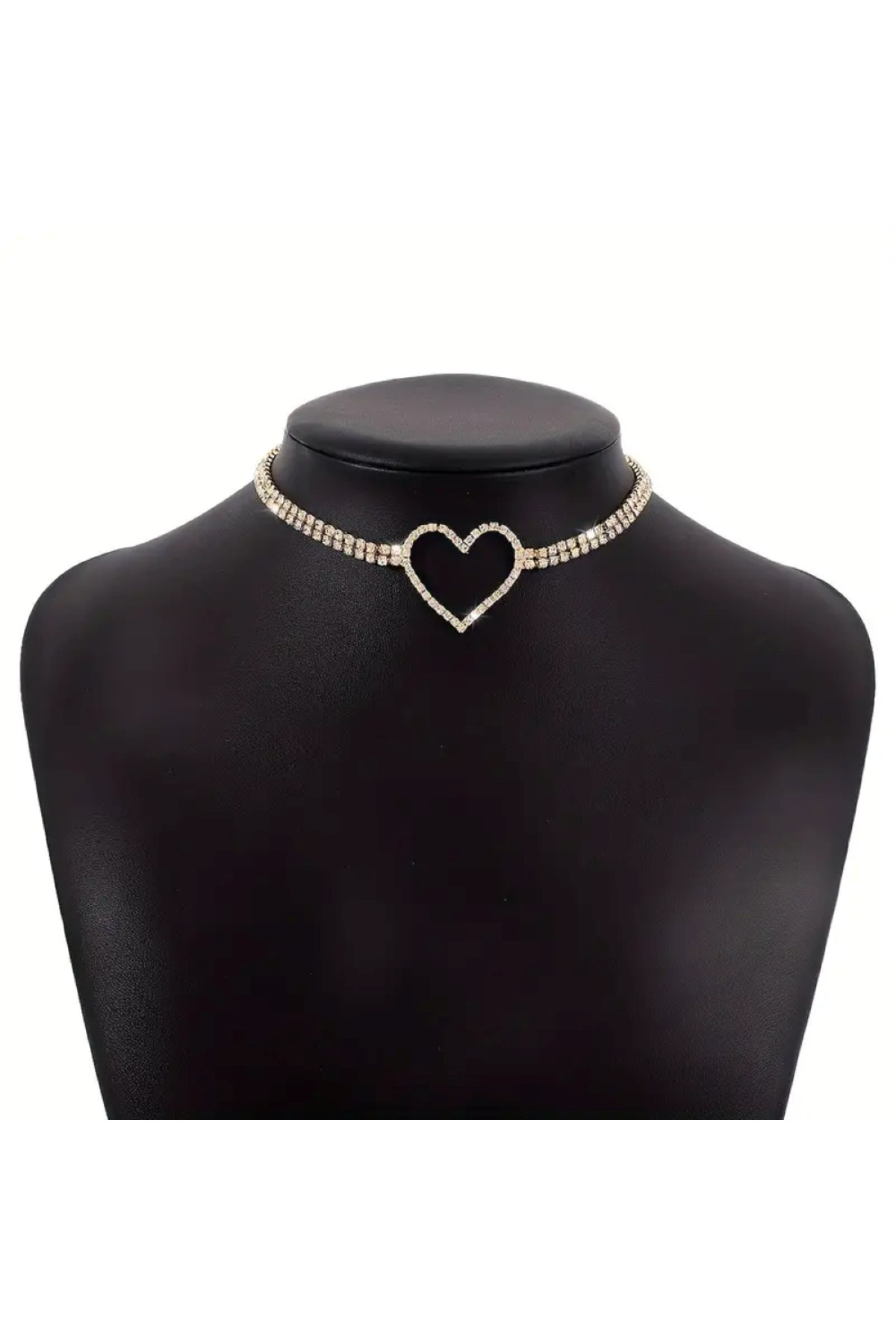 Kalpli Su yolu Gerdanlık Choker Kalpli Zarif Kolye, Hediye Kolye
