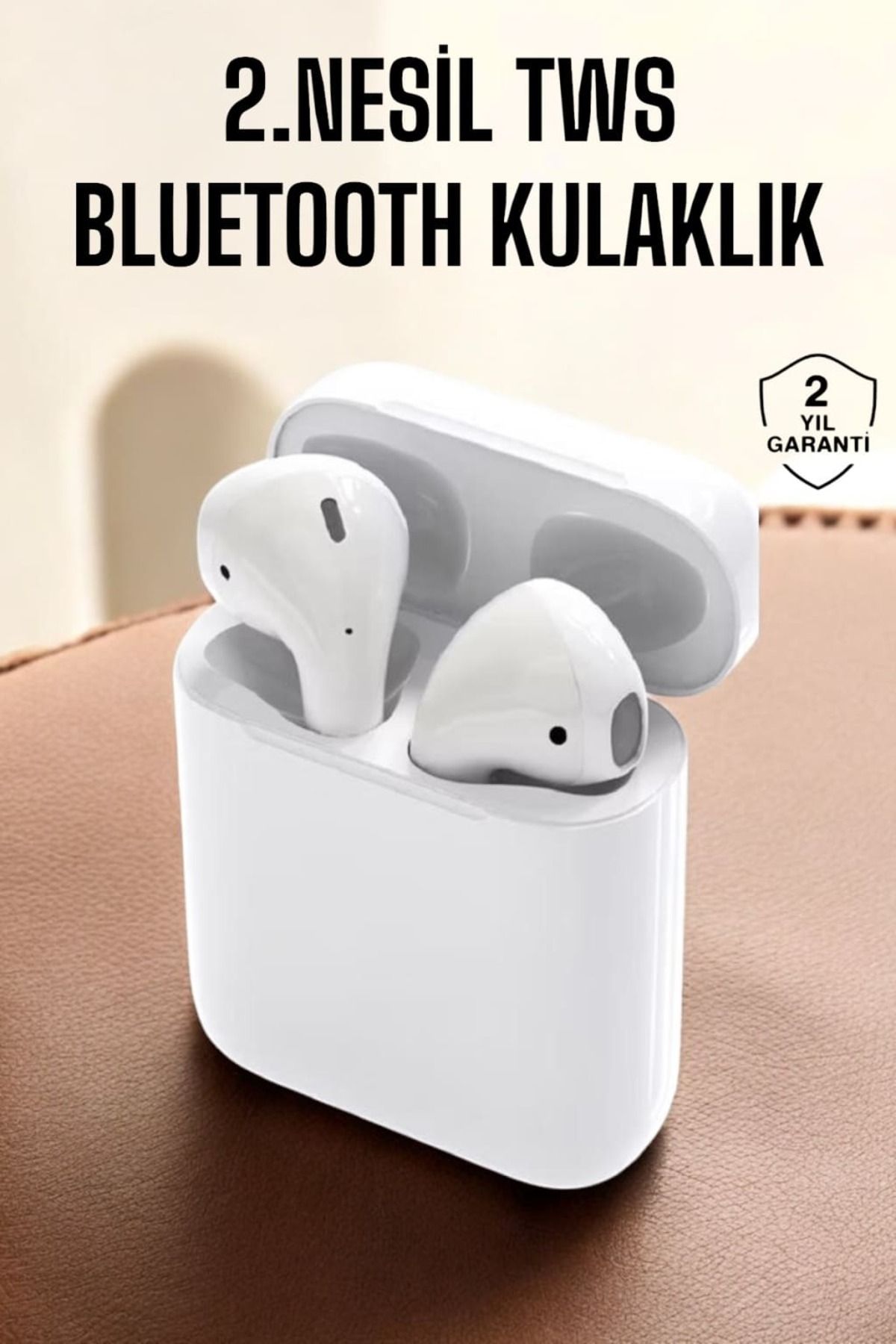 HEPSİCEPTE 2. Nesil Kulaklık Bluetooth Kulaklık Siri Destekli Aktif Gürültü Engelleyici