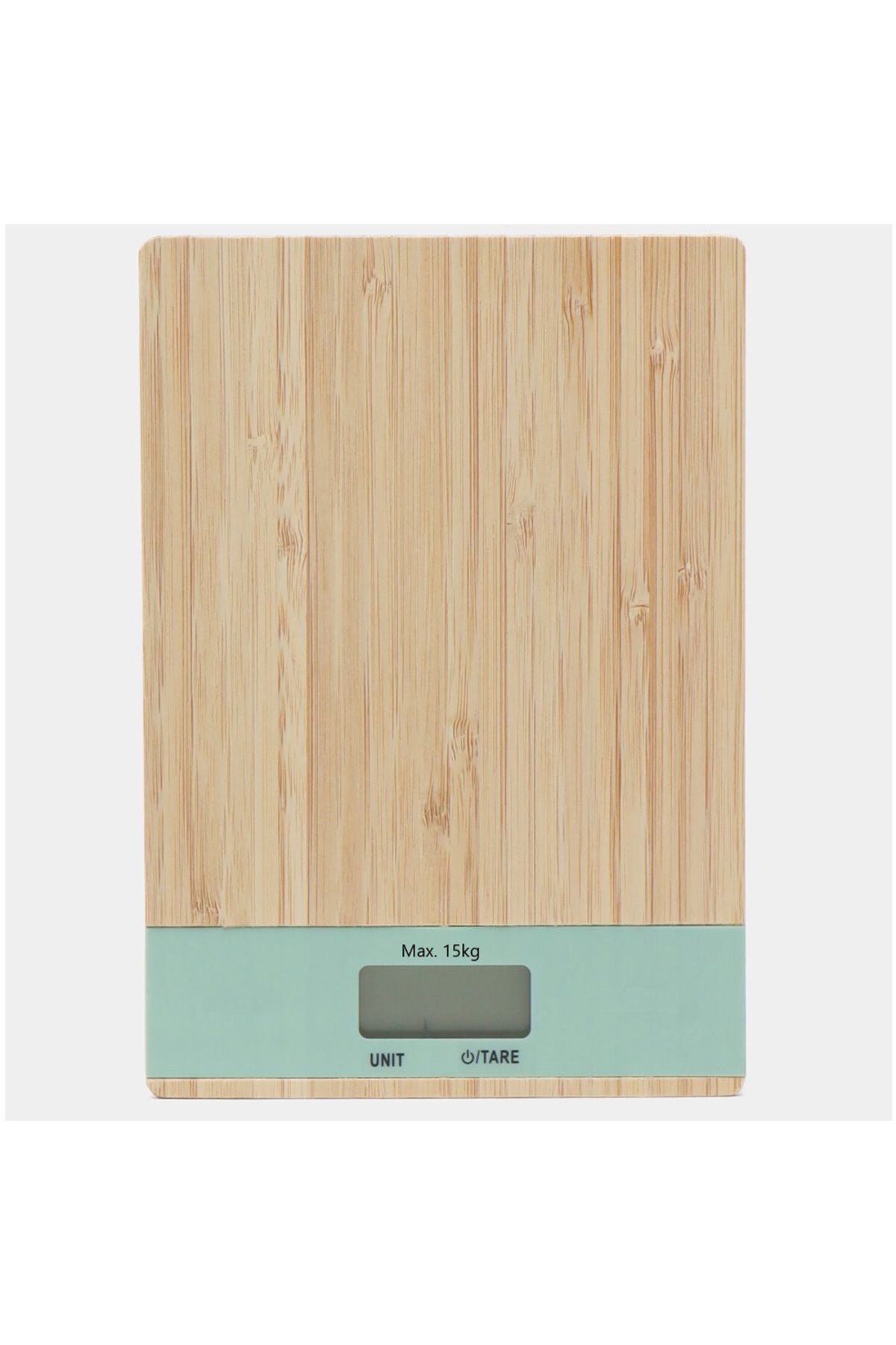 AC BOX Ahşap Lüks Dijital Ekranlı Hassas Elektronik Mutfak Terazisi 15 Kg 1 Gr