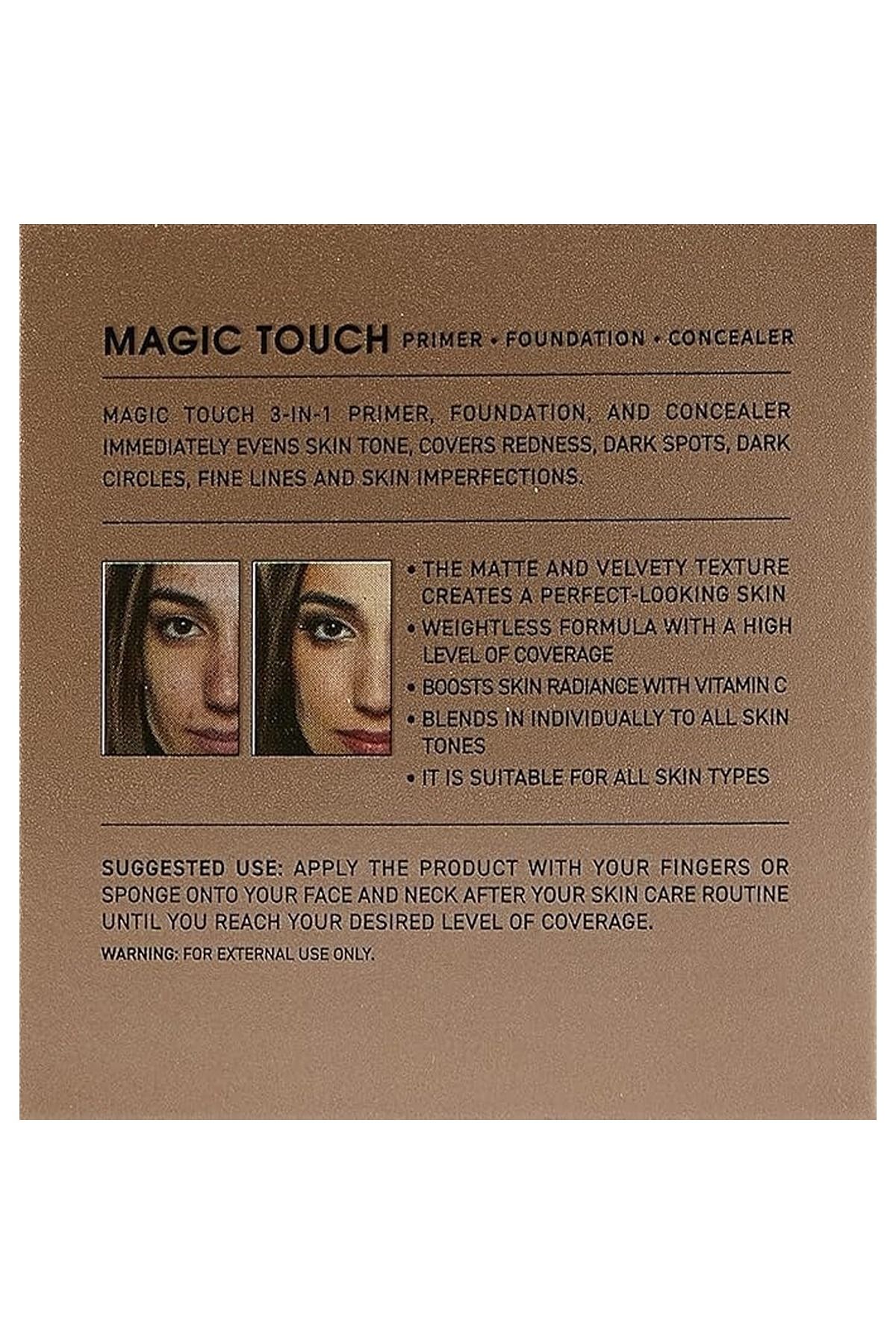Biobalance-Magic Touch Primr + Foundatn + Concealr With Vitamin C, 30 Ml 3