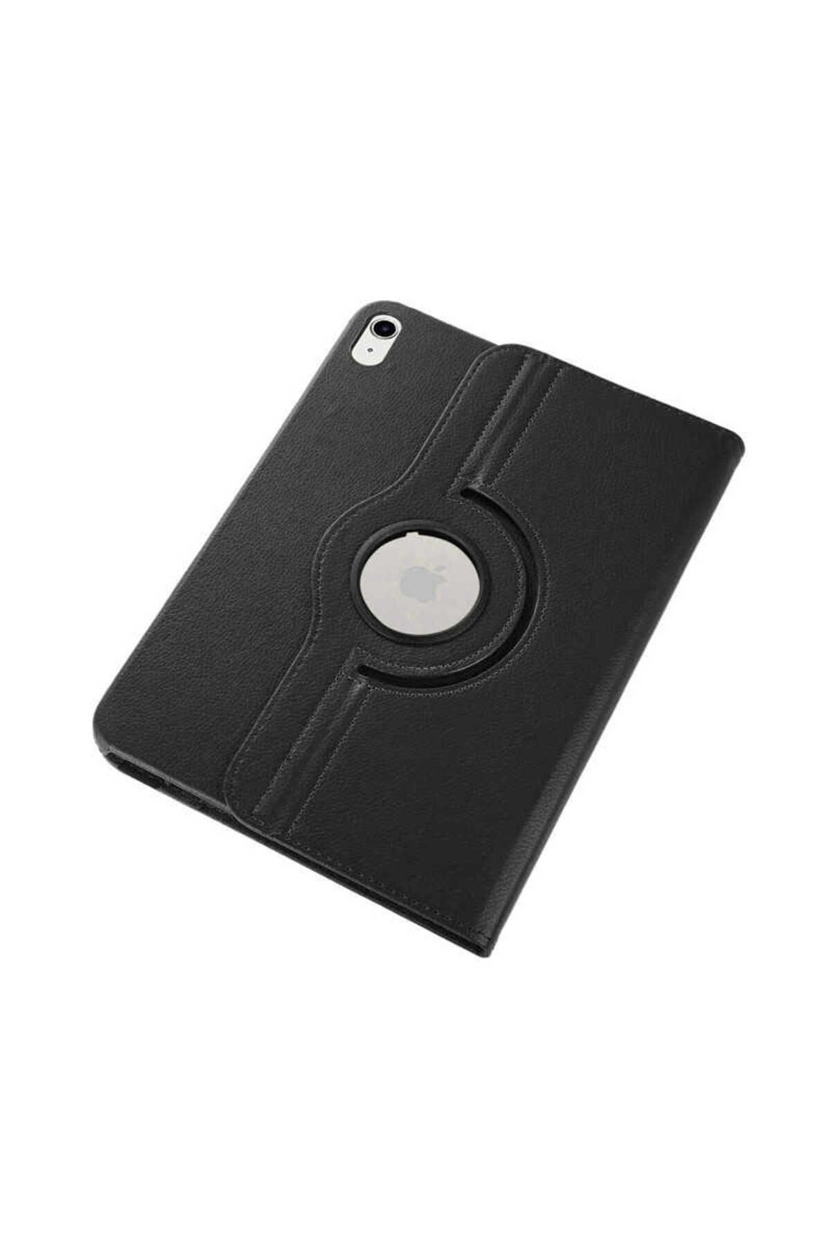 Alan Tech-iPad 11Th Generation 2025 Zore Rotatable Stand Case - Navy Blue 7