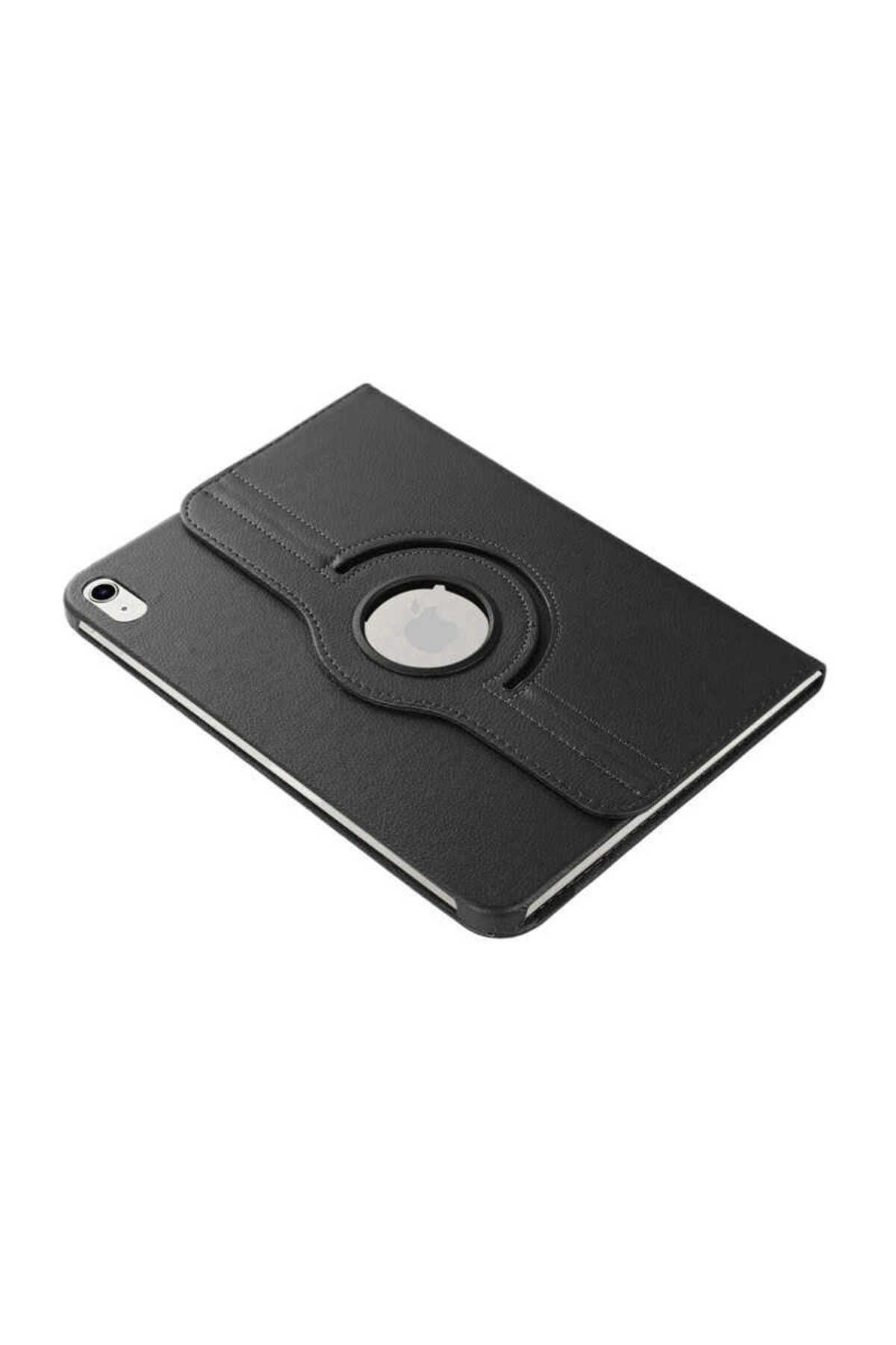 Alan Tech-iPad 11Th Generation 2025 Zore Rotatable Stand Case - Navy Blue 6