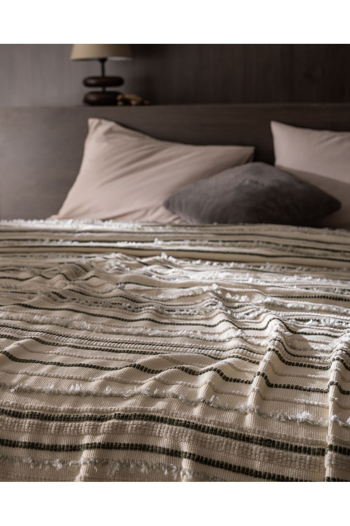 Madame Coco-Two-Person Bedspread - Ecru/Earth 3