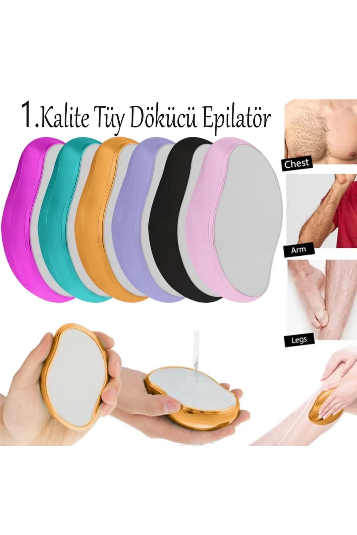 thebestnzm Kristal Epilatör Tüy Dökücü