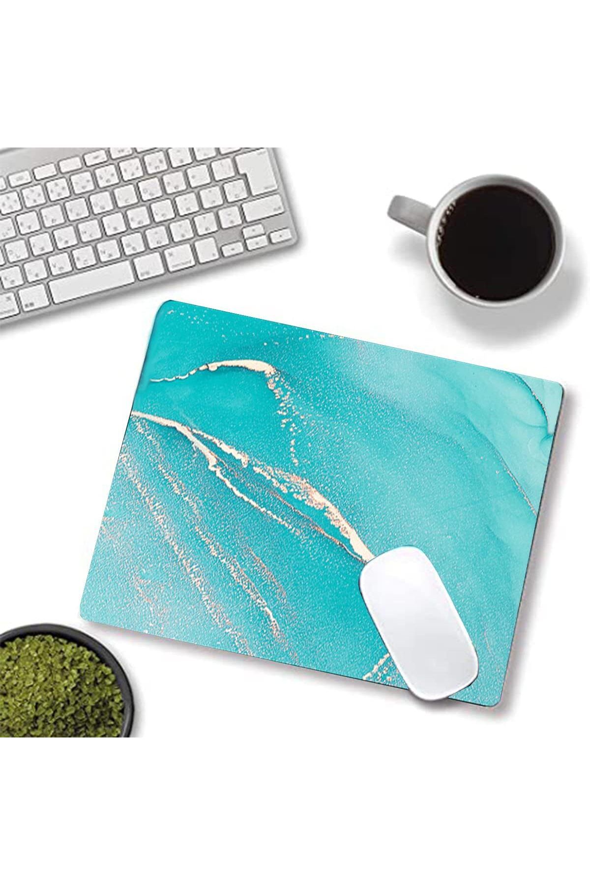 COOYA-Mouse Pad,11.8" ×9.8" Durable Water-Resistant Thick Computer Mouse Pad with Non-Slip Rubber Base 4