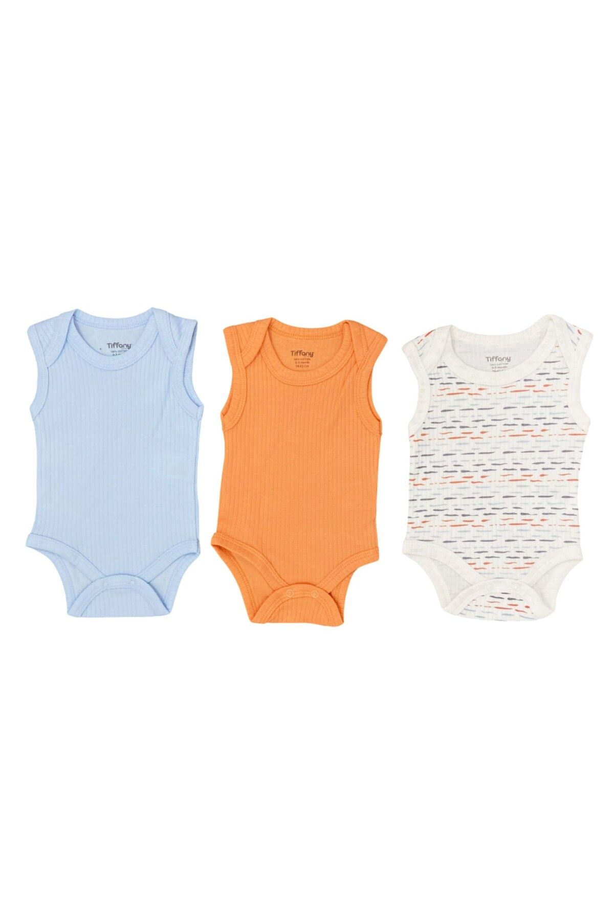 Tiffany-Under Gun Knitted 3 Rounds Striped Theme Baby Outfit 53009 1