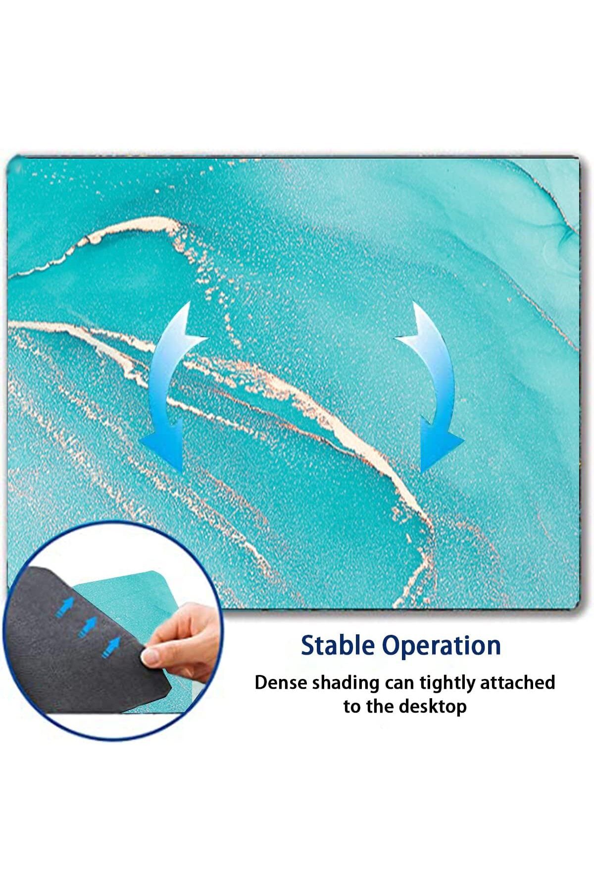 COOYA-Mouse Pad,11.8" ×9.8" Durable Water-Resistant Thick Computer Mouse Pad with Non-Slip Rubber Base 6
