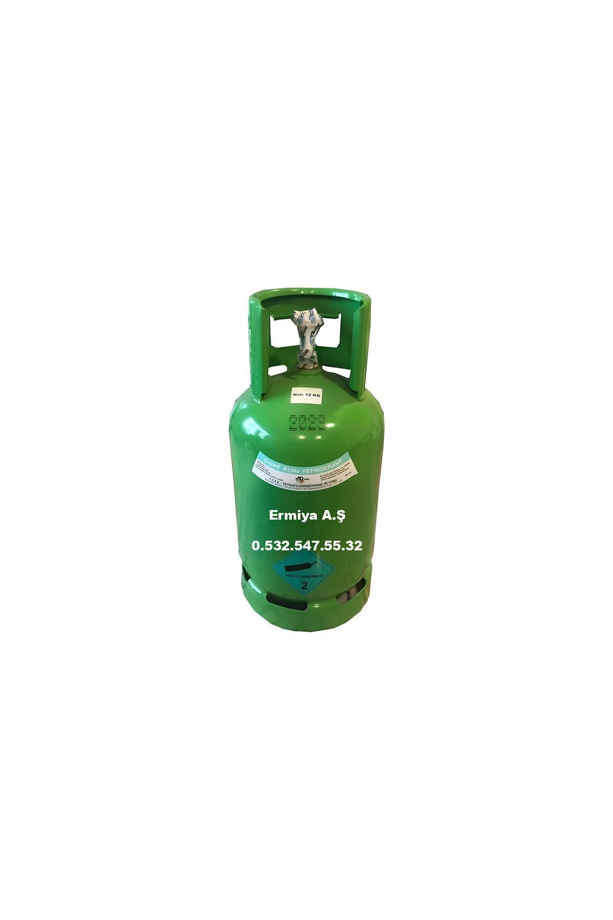 Ermiya Refrigerant R407-10 Kğ Klima Araç Soğuk Oda Buzdolabı Gazı