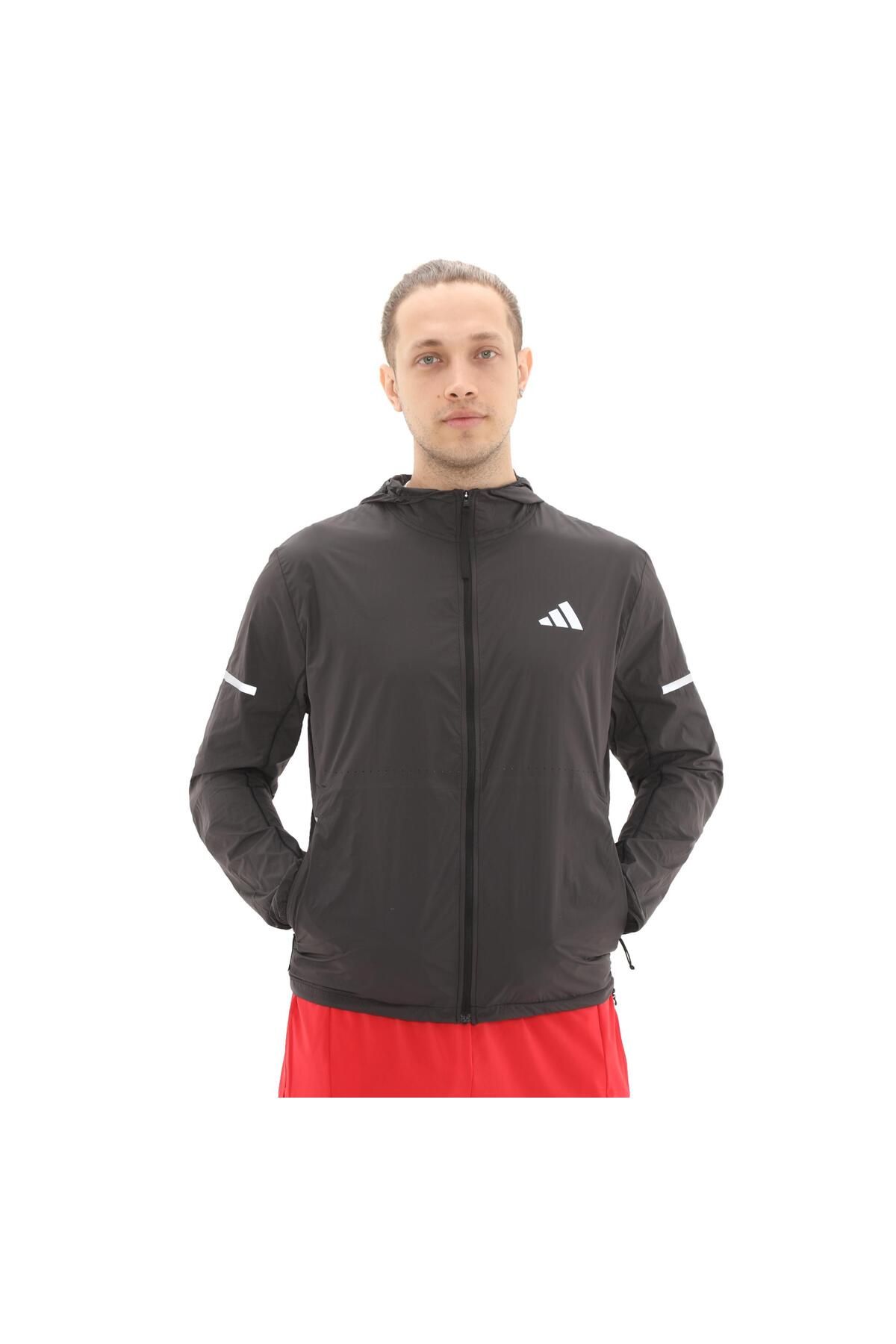 Jc7341-e Ult UV ژاکت M مردانه بارانی-بادشکن مشکی adidas