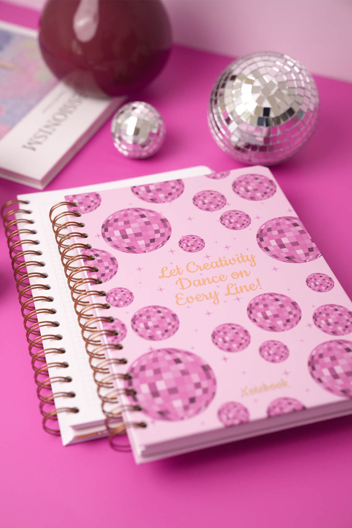 Matt Notebook-B5 Decimal Design Digital Notepad 17X24 cm 2
